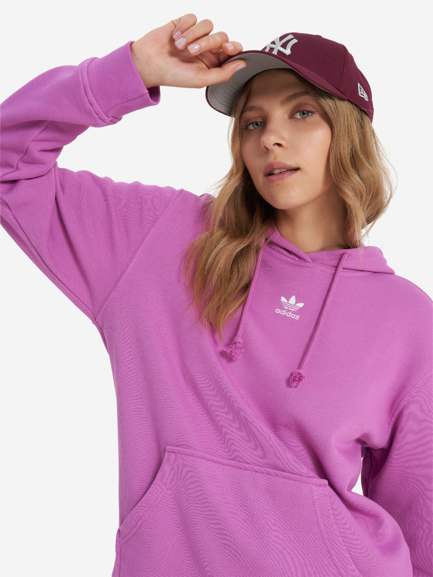 Худи женская adidas, Фиолетовый