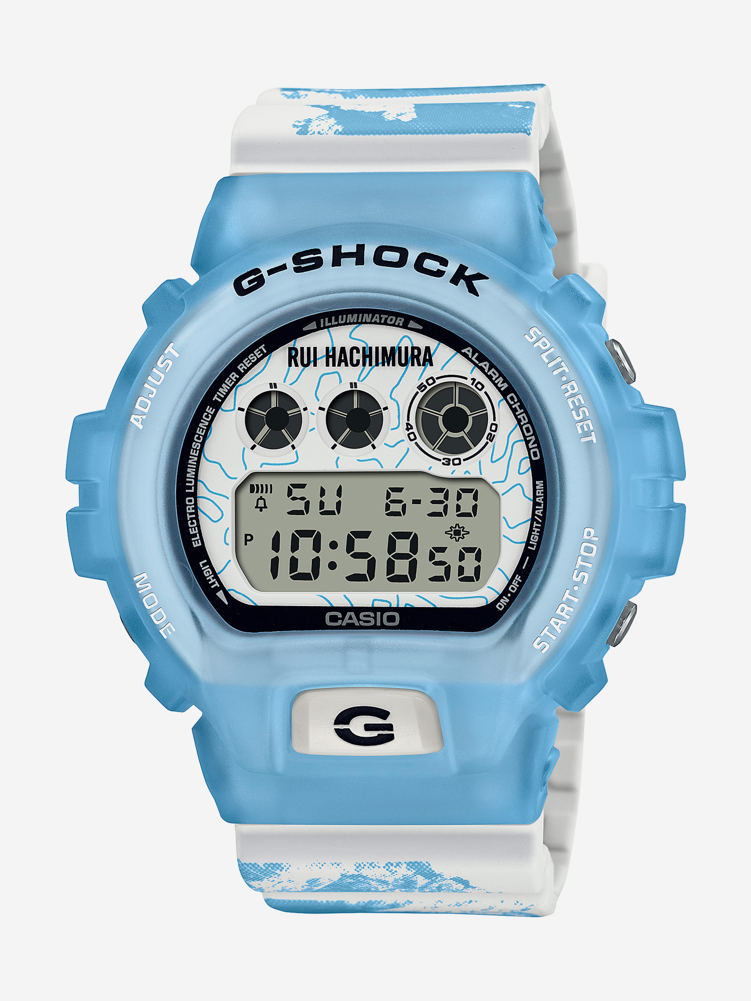

Наручные часы Casio G-Shock DW-6900RH-2E, Голубой