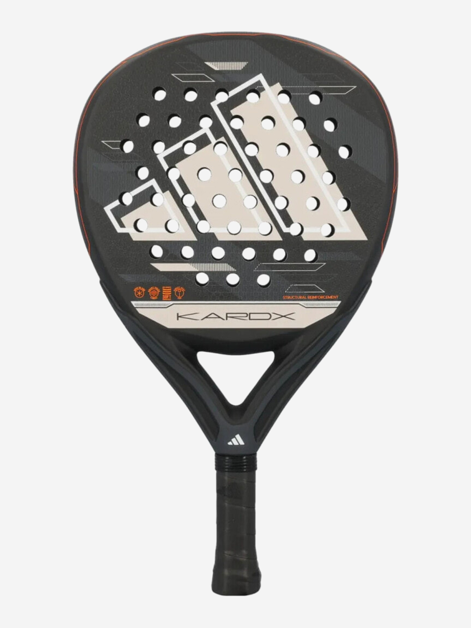 Изображение товара Ракетка для падела Adidas Kardex Attl Glass Fiber Gritt Black Унисекс