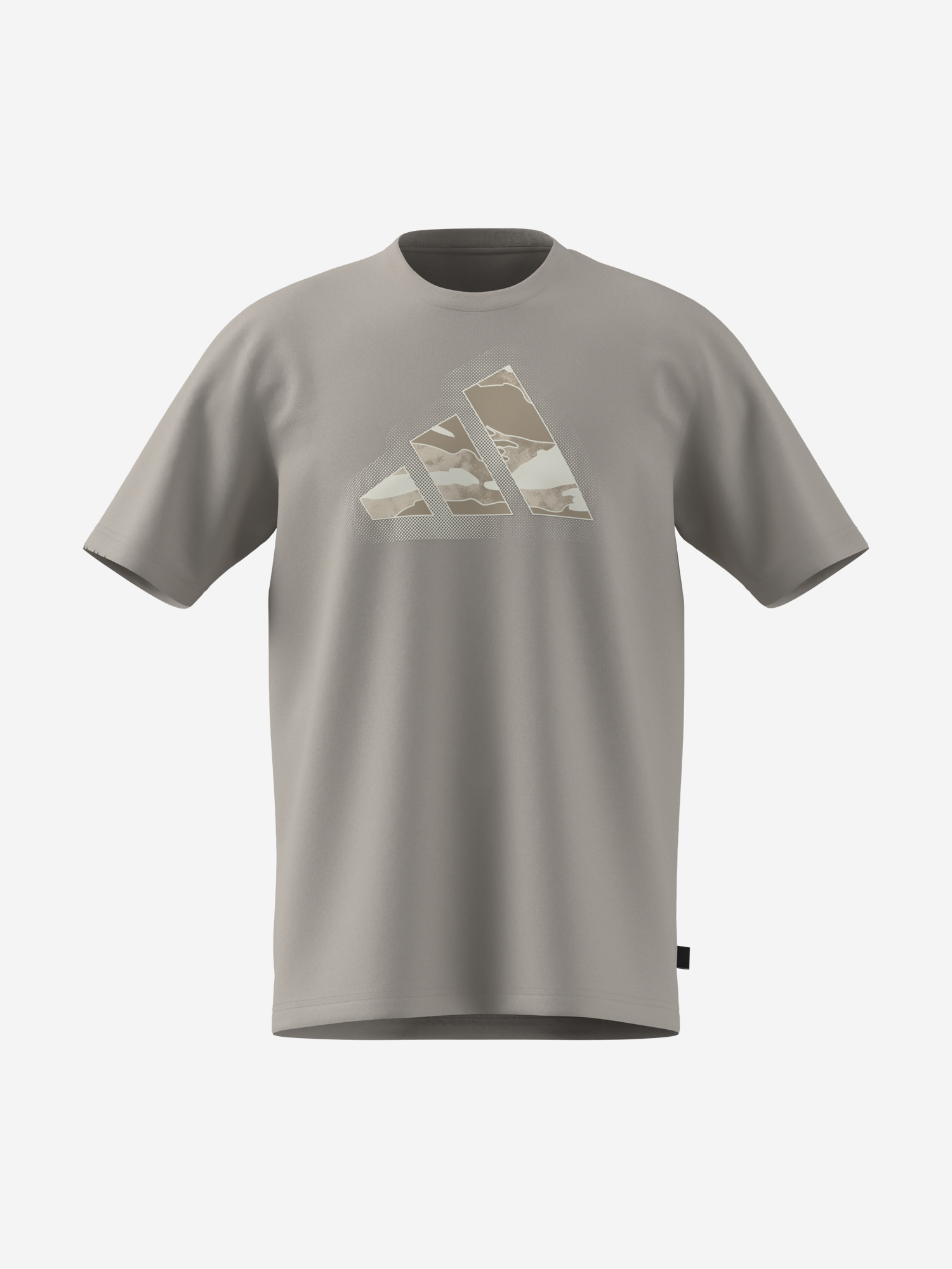 Футболка Adidas Camo Mod Бежевая, бежевый, арт. JZ7495A01