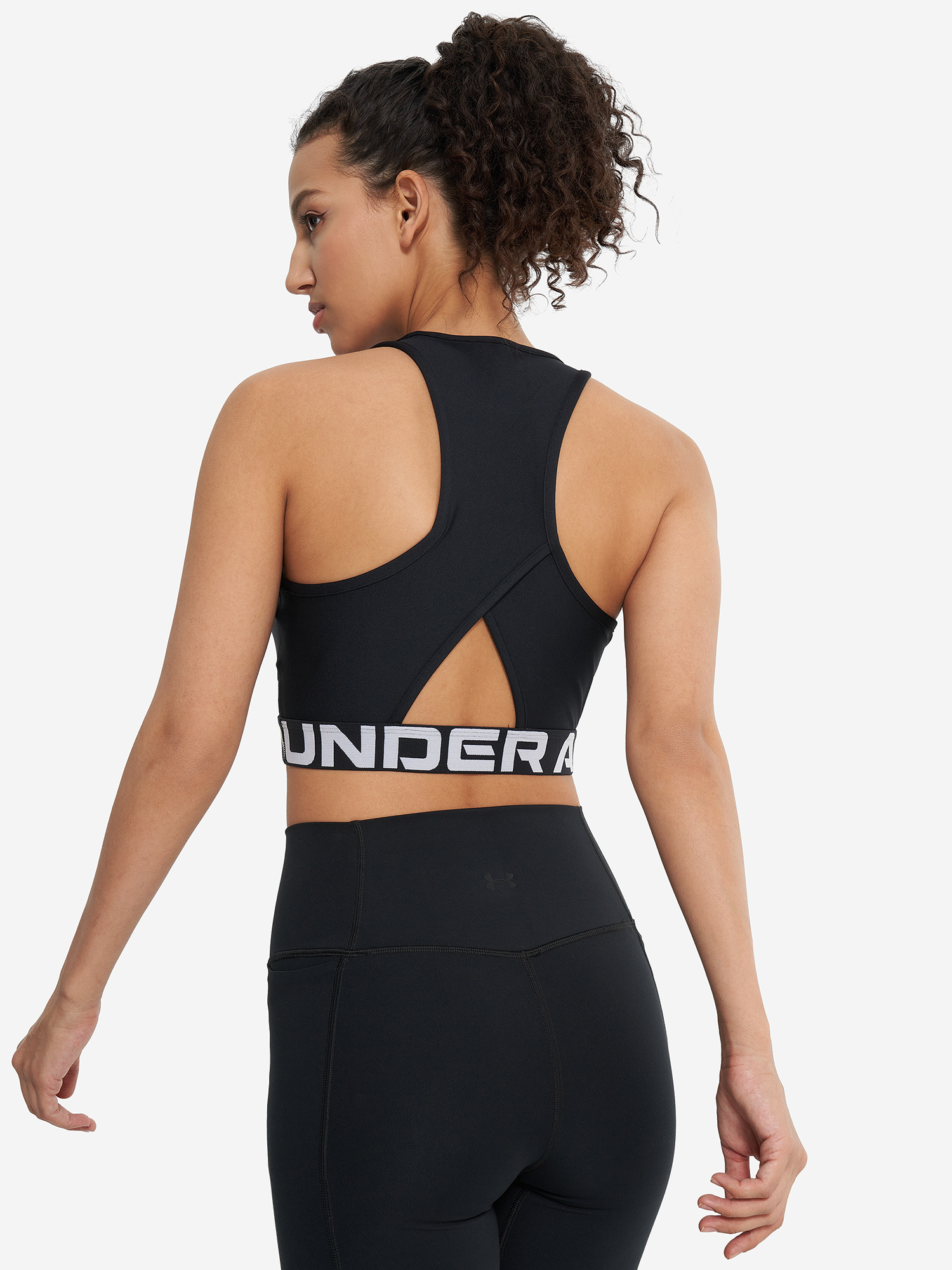 фото Майка женская under armour, черный