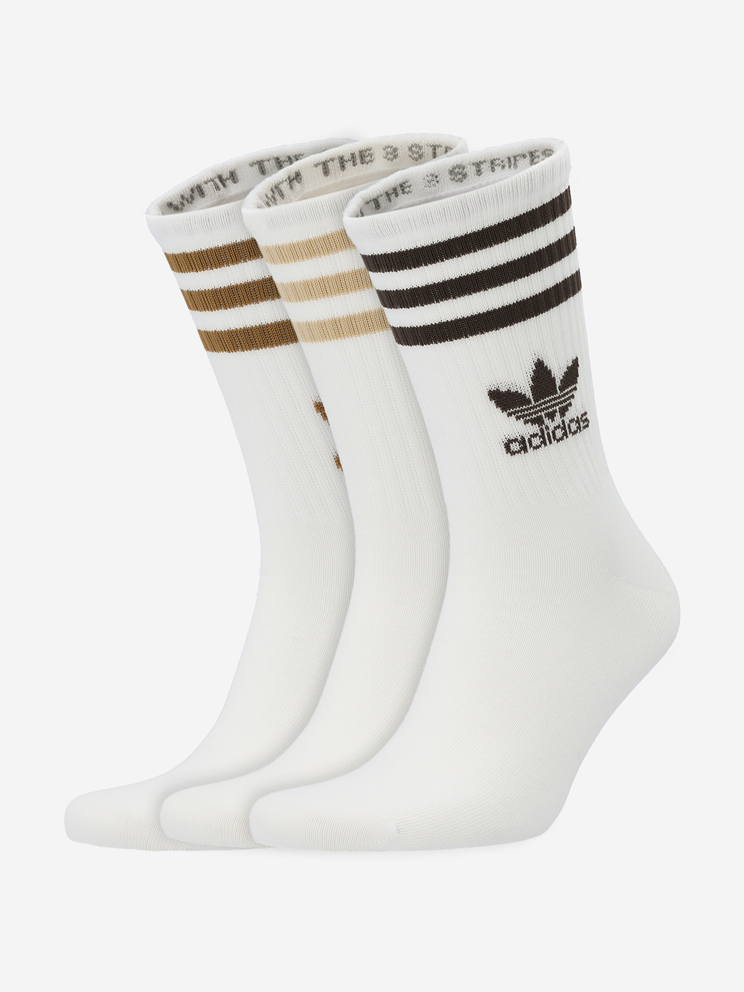 

Носки adidas Crew, 3 пары, Белый