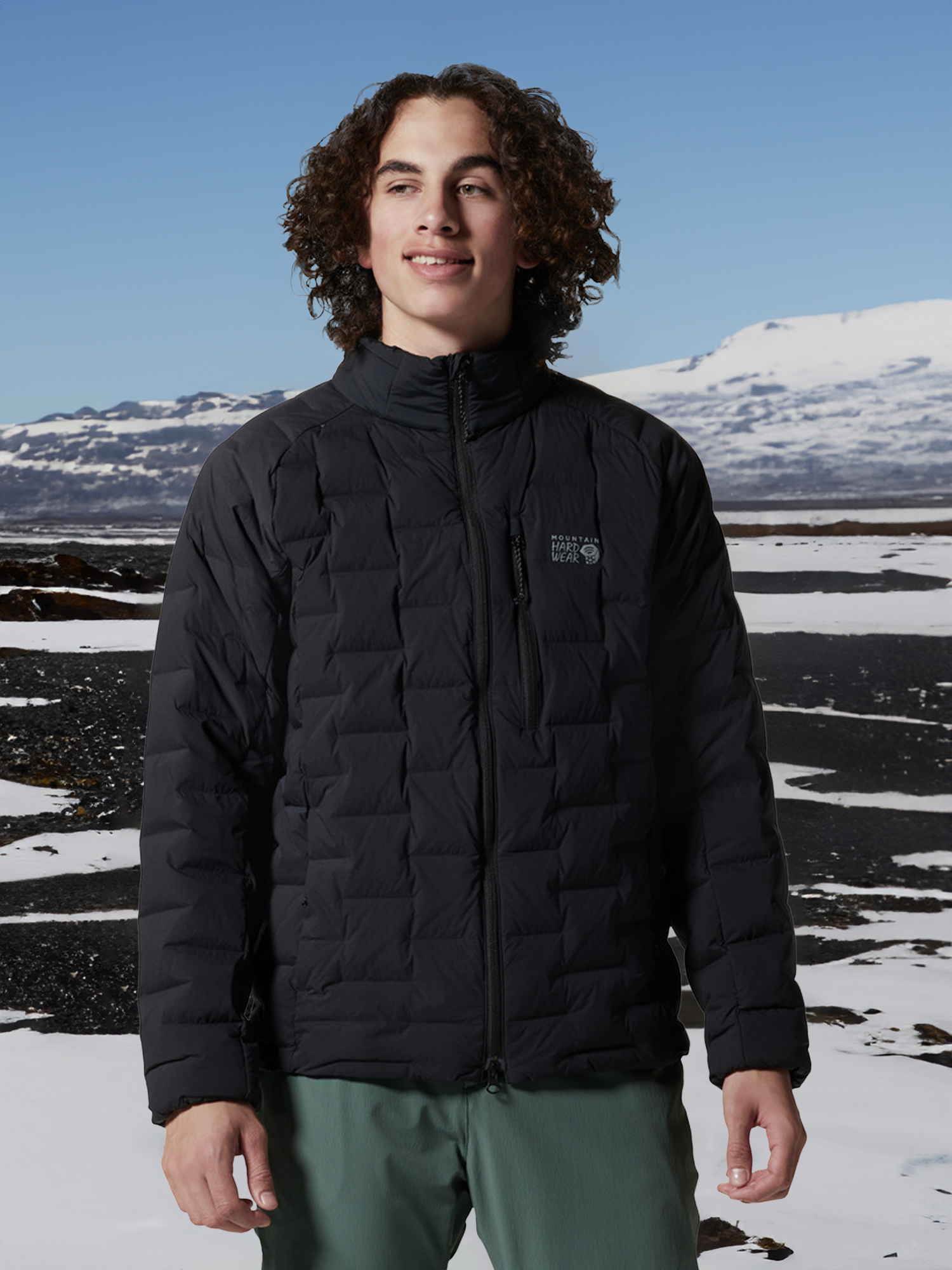 

Пуховик мужской Mountain Hardwear Stretchdown, Черный