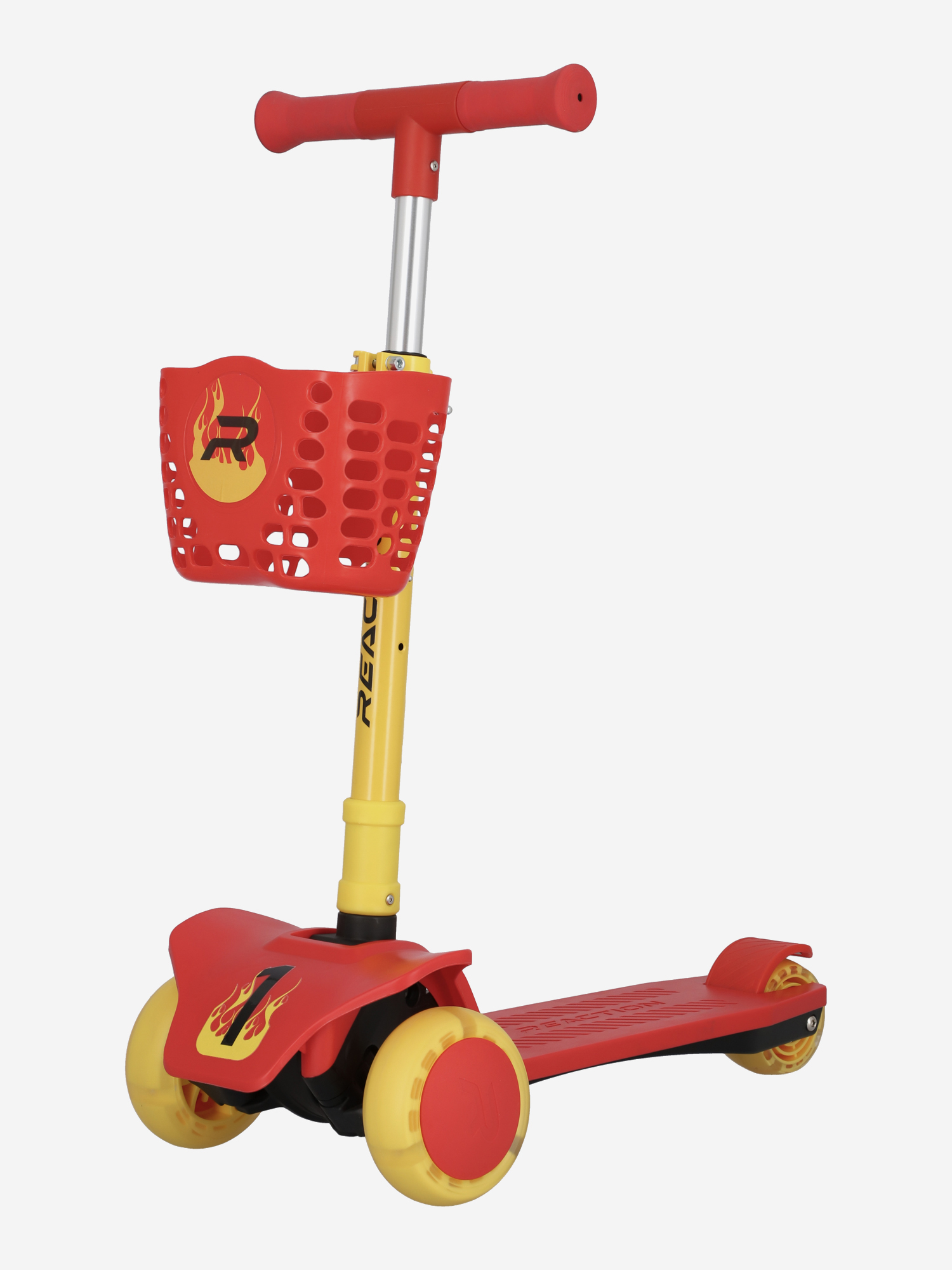 Изображение товара Самокат детский Reaction Joy 3.0 с подсветкой колес складной для начинающих