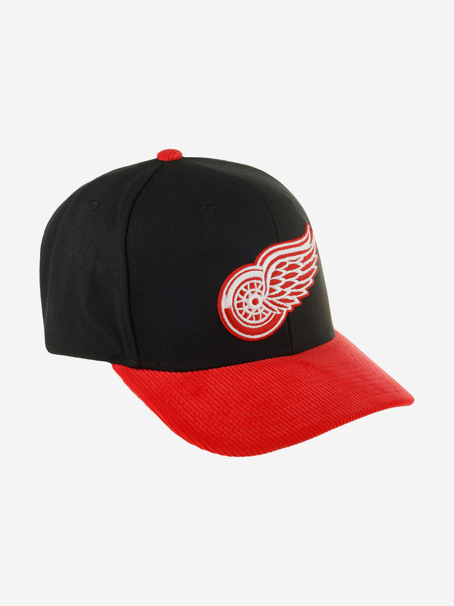 Бейсболка MITCHELL NESS HP7974-DRWBLCK Detroit Red Wings NHL (черный), Черный 59-226XDOXM4K-72, размер Без размера - фото 2