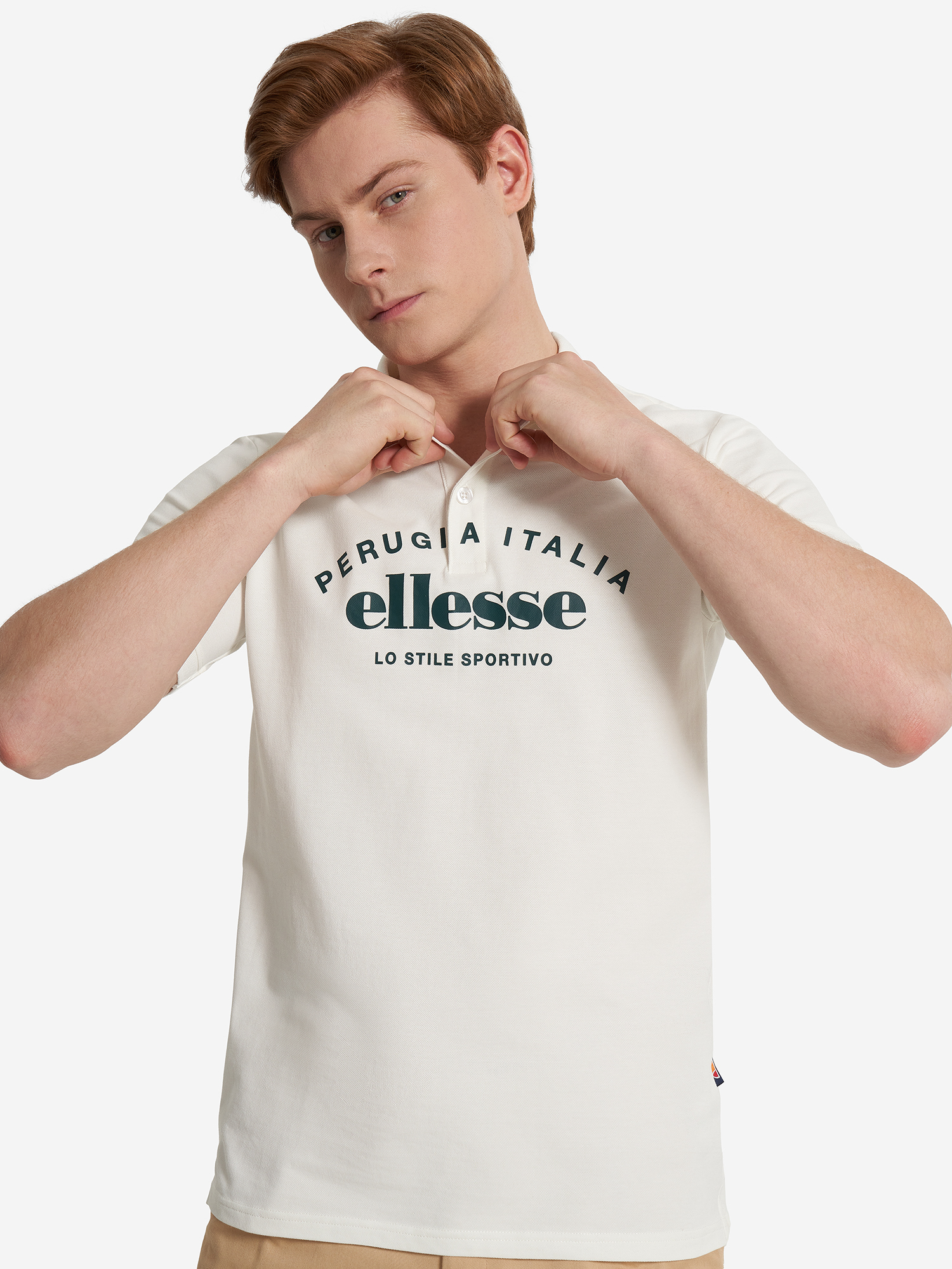 

Поло мужское Ellesse, Белый