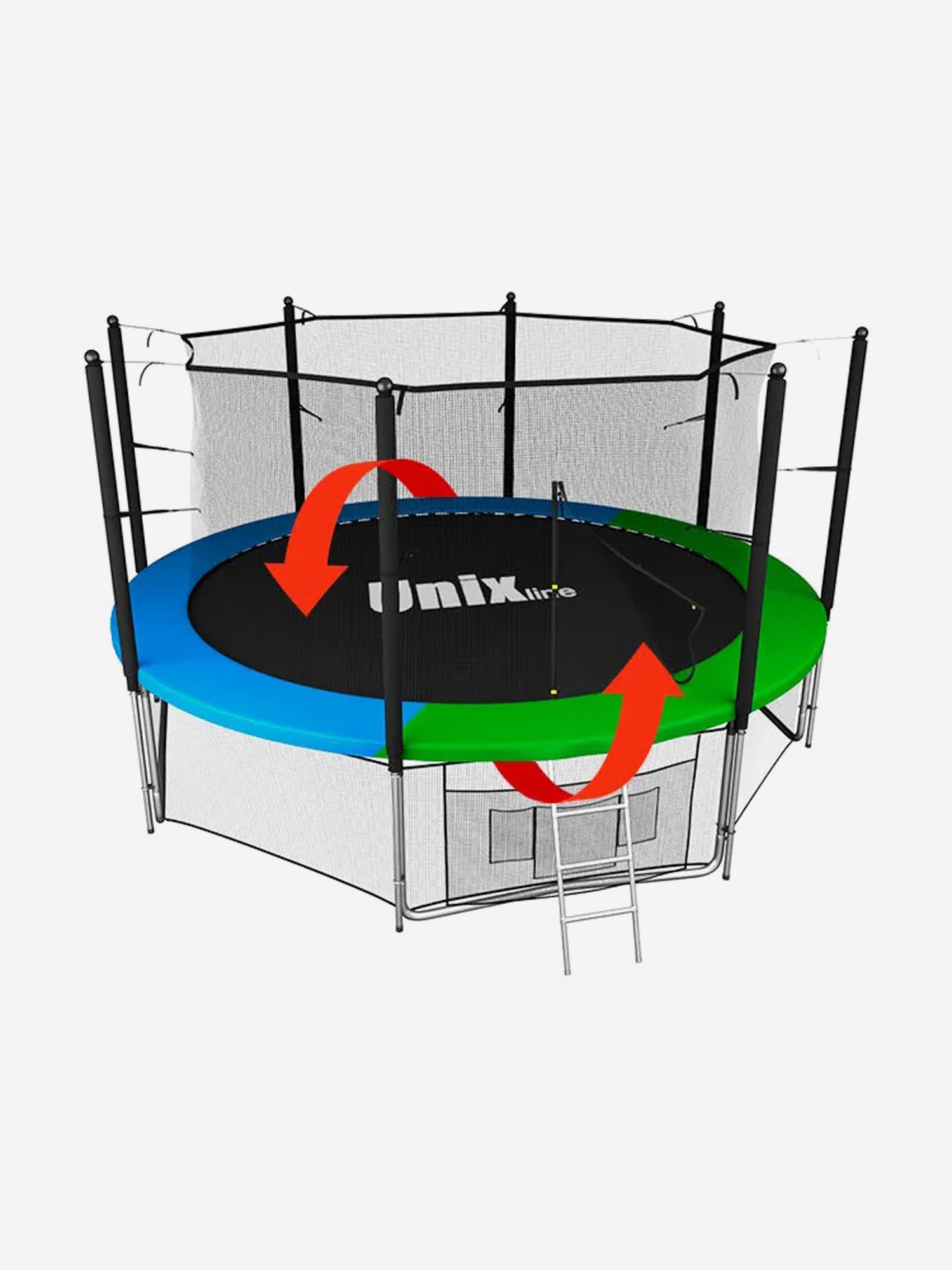 

Батут UNIX line Classic 14 Ft (inside), Черный