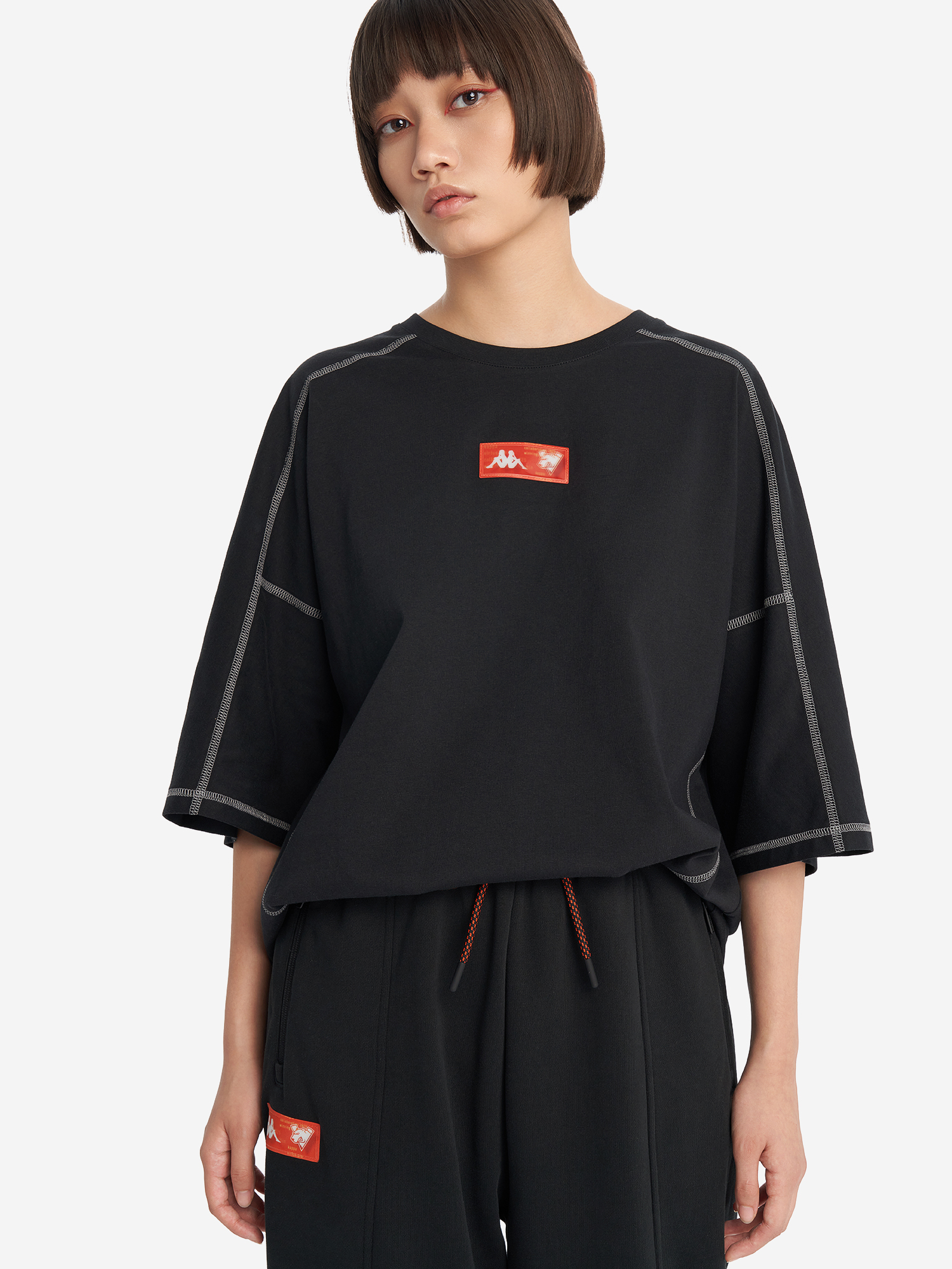 фото Футболка kappa x virtus.pro, черный