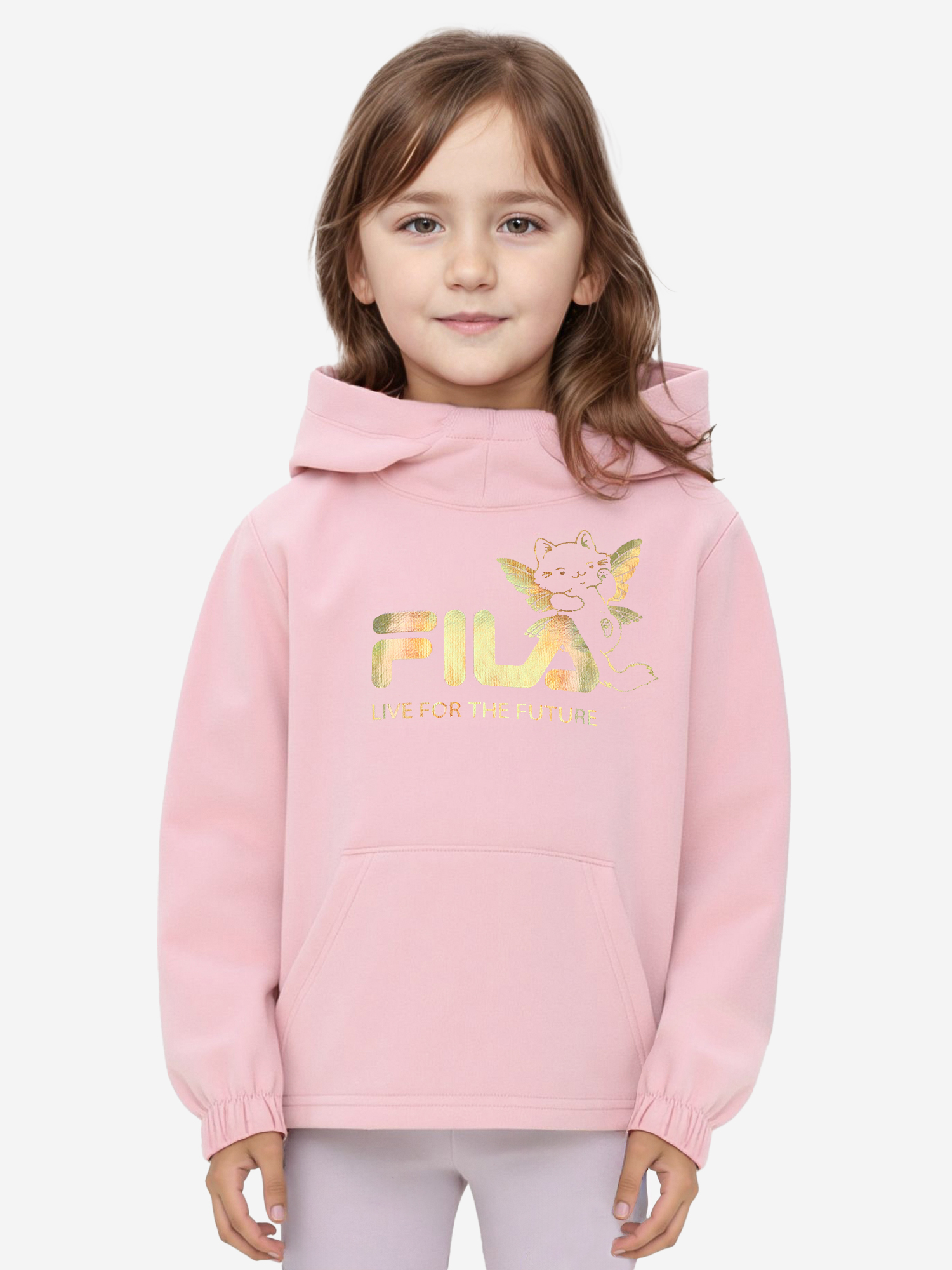 Худи для девочек FILA Розовый 1499₽