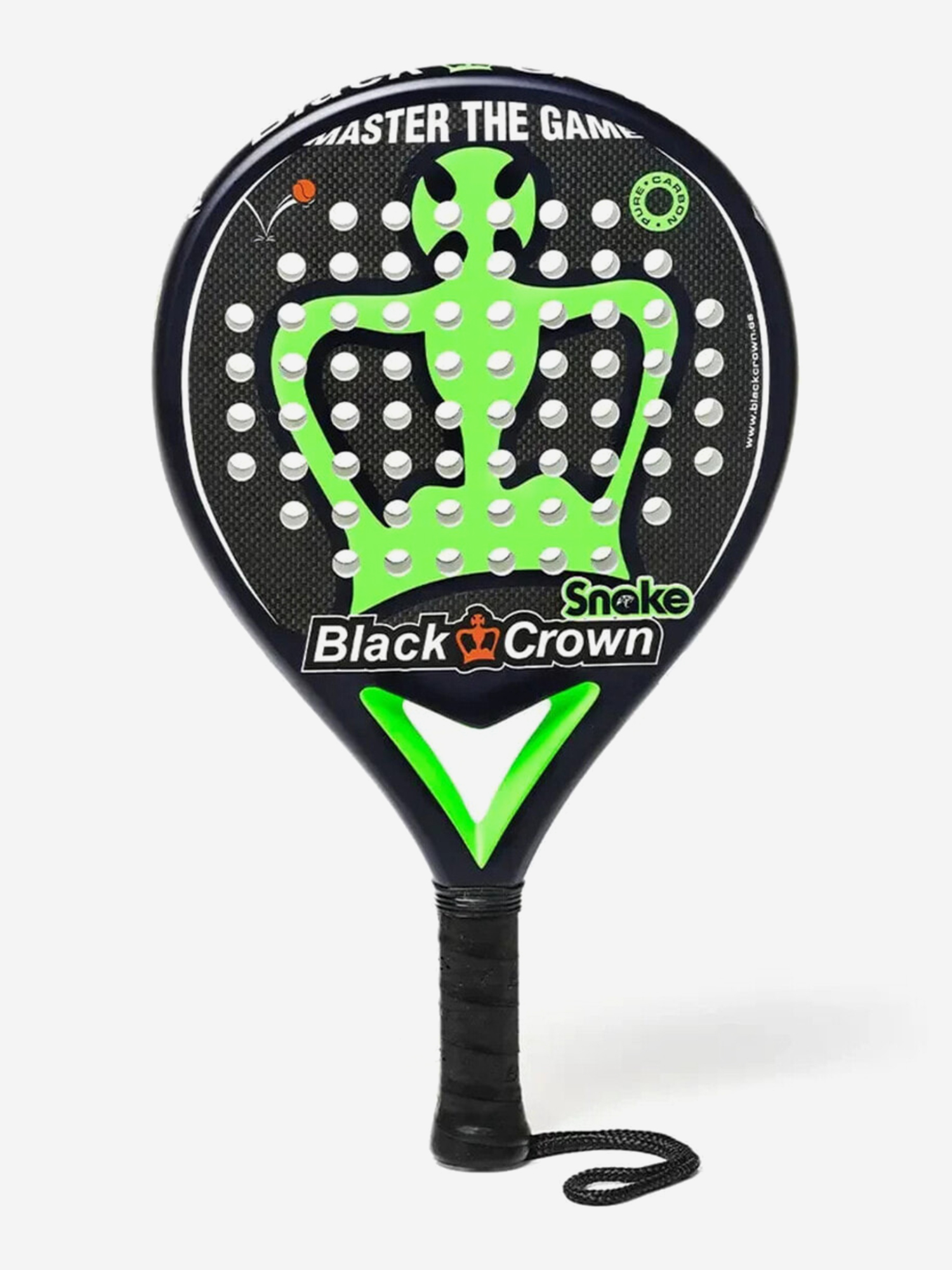 Изображение товара Ракетка для падел-тенниса Black Crown Snake 2022 профессиональная