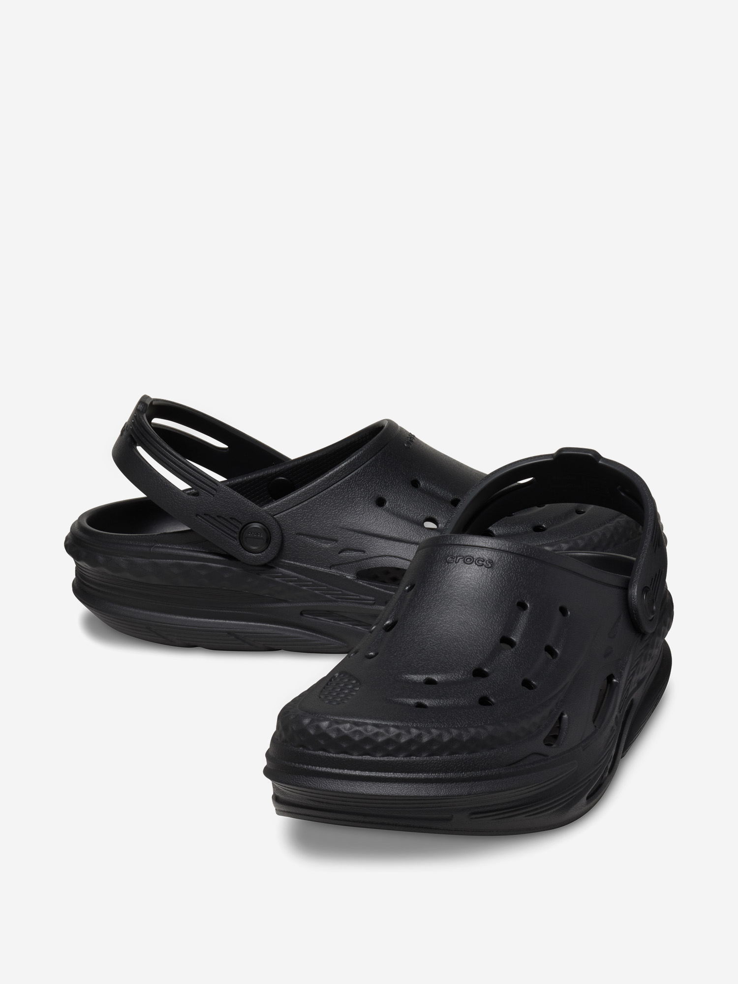 фото Клоги мужские crocs off grid clog, черный