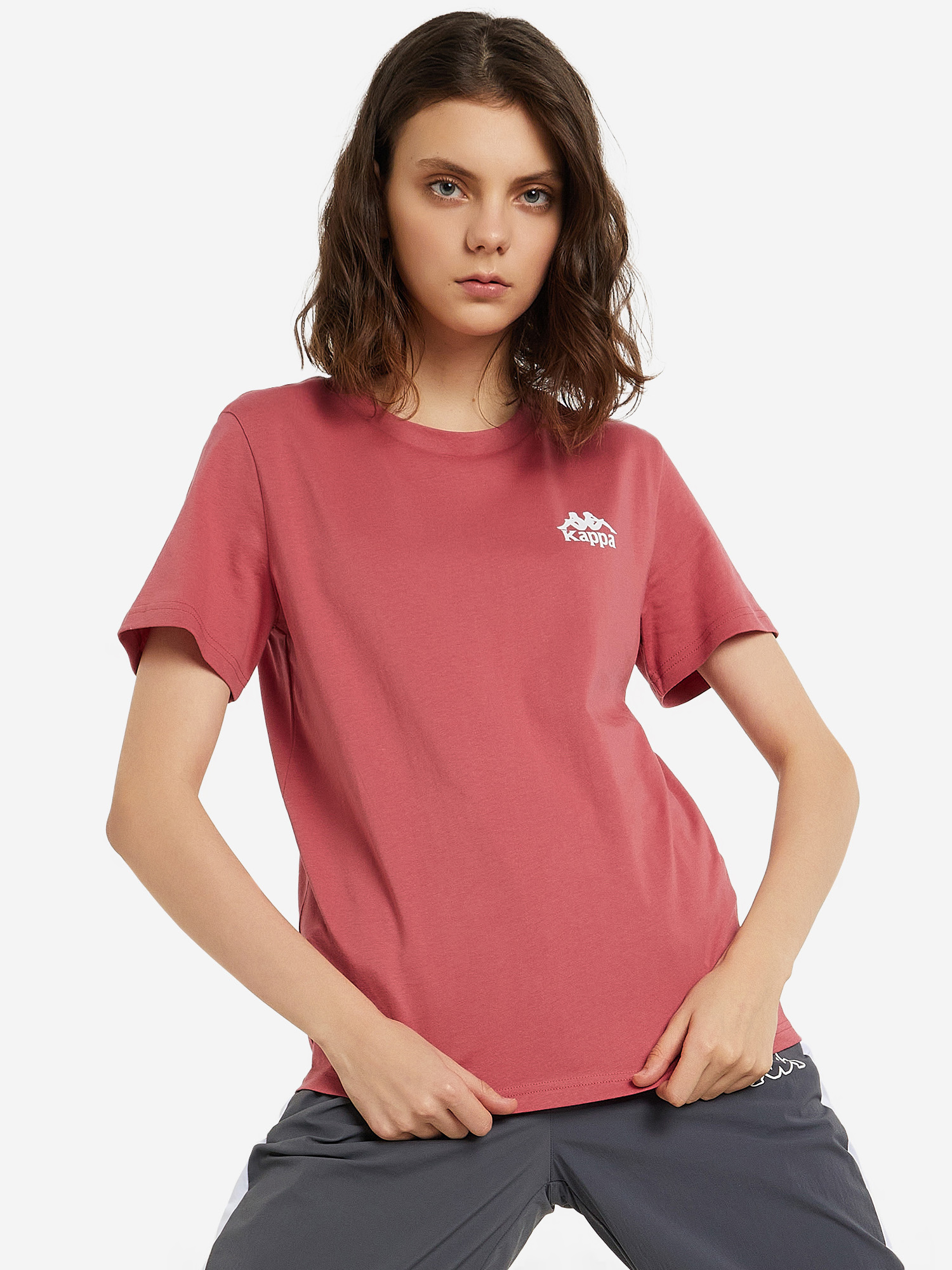 

Футболка женская Kappa Authentic Core, Красный
