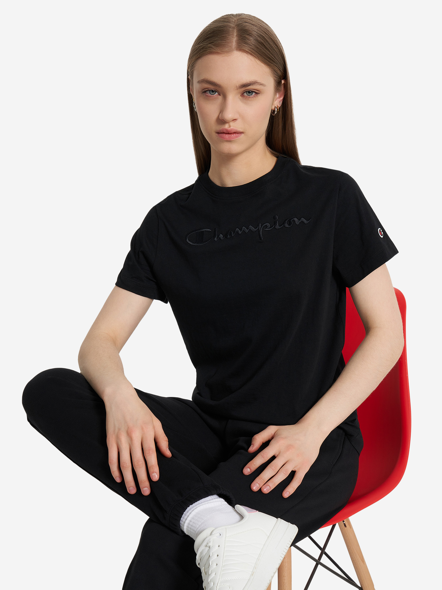 Футболка женская Champion Черный 1199₽