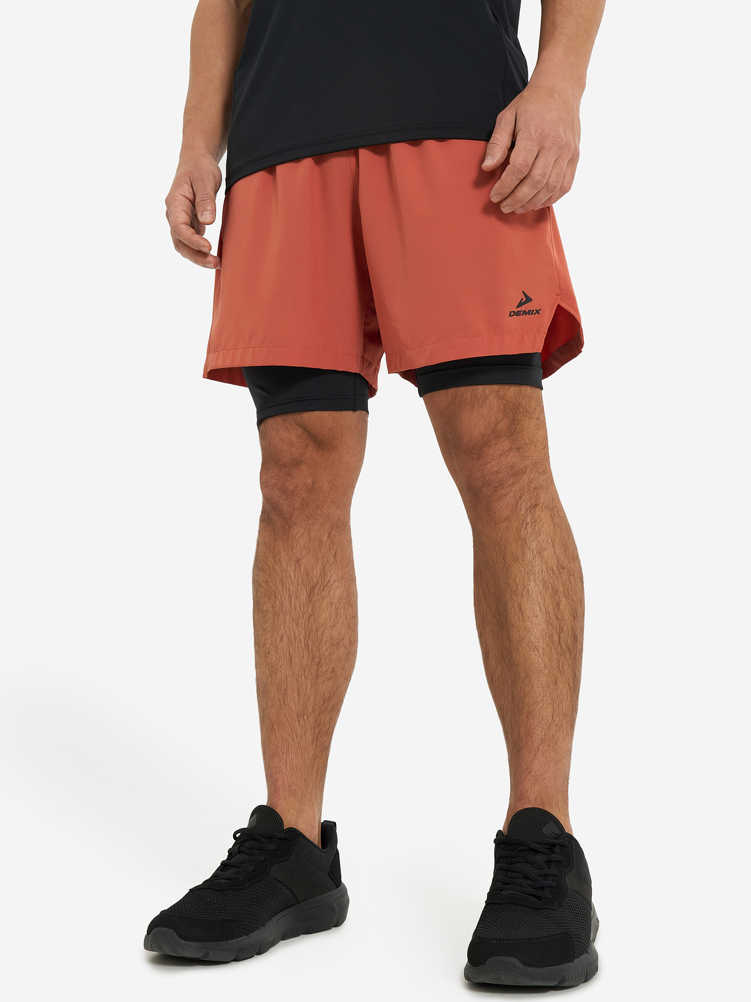 Изображение товара Мужские шорты Demix с компрессионным эффектом и влаговыводящей технологией Изображение товара Мужские шорты Demix с компрессионным эффектом и влаговыводящей технологией