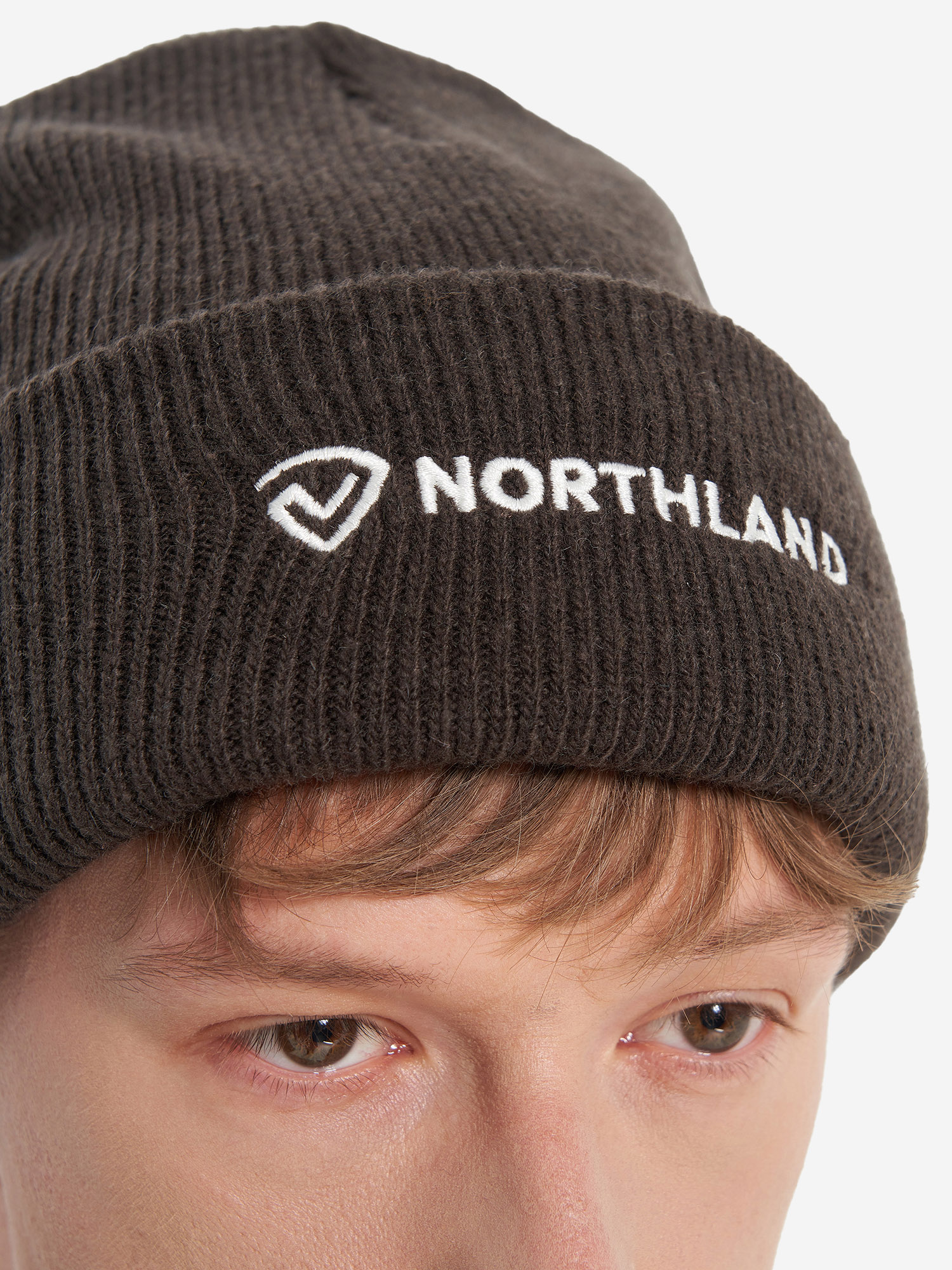 фото Шапка northland, коричневый