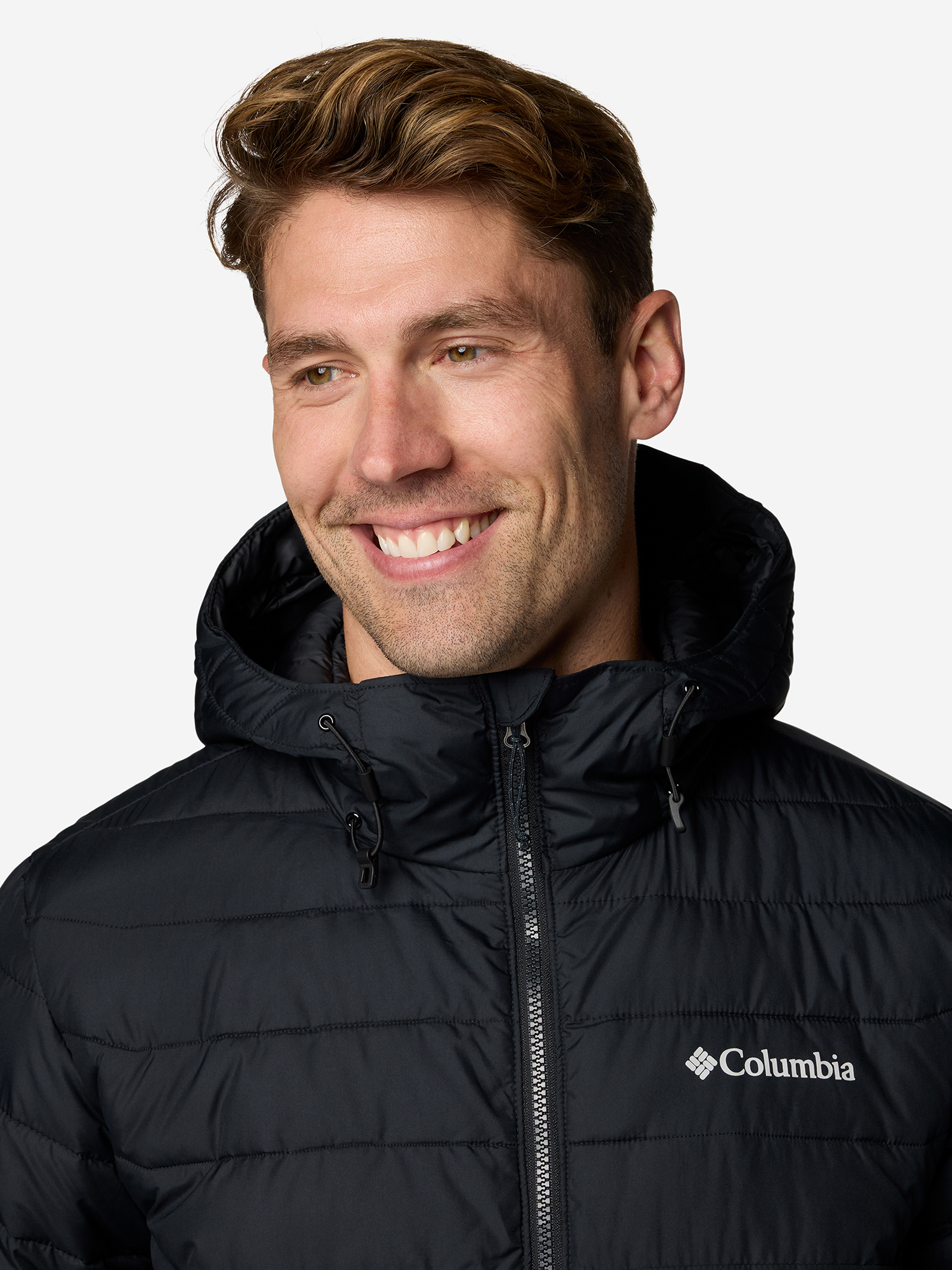 Куртка утепленная мужская Columbia Powder Lite II Hooded Jacket, Черный 2086941CLB-010, размер 54 - фото 6