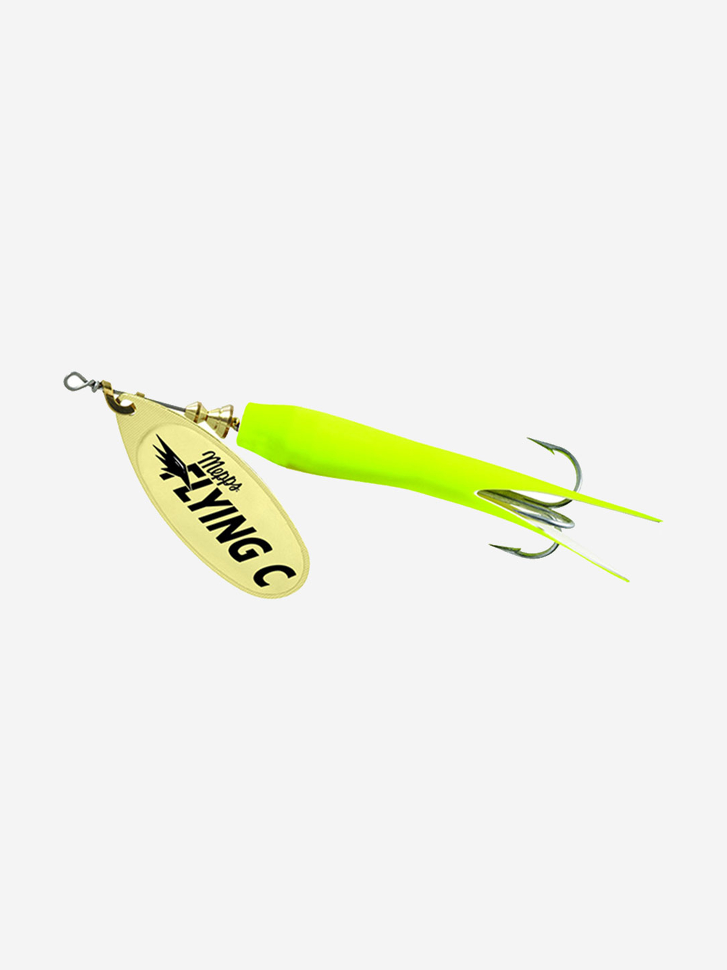 

Блесна для рыбалки вертушка Mepps AGLIA FLYING C, 10g №3 Gold/Chartreuse, 1 штука, Золотой