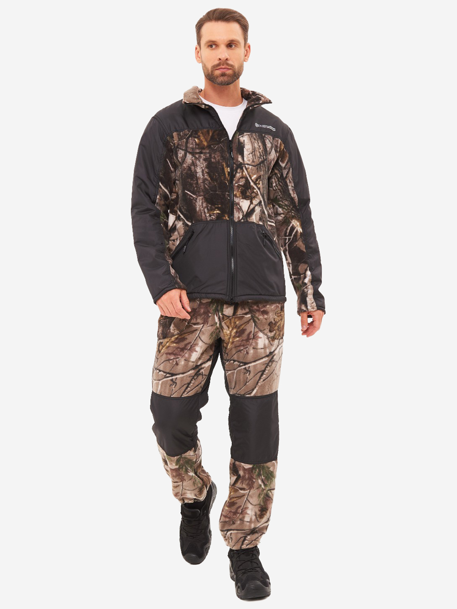 Изображение товара Костюм мужской Huntsman Пикник-ЛЮКС демисезонный флисовый для охоты и рыбалки для рыбалки и охоты, Мультикам