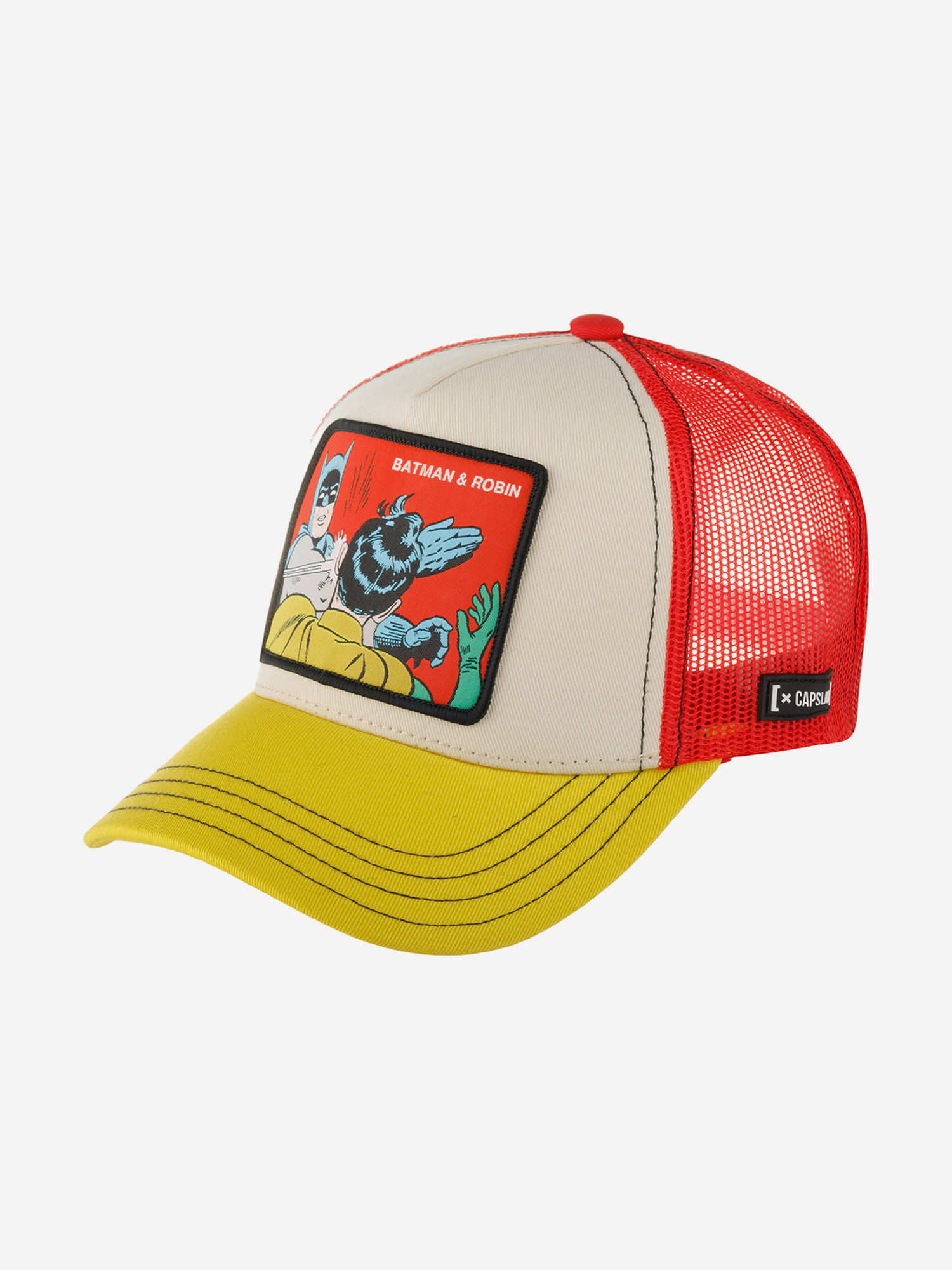 

Бейсболка с сеточкой CAPSLAB CL/DC6/1/CT/MEM3 DC Comics Batman and Robin (желтый), Желтый