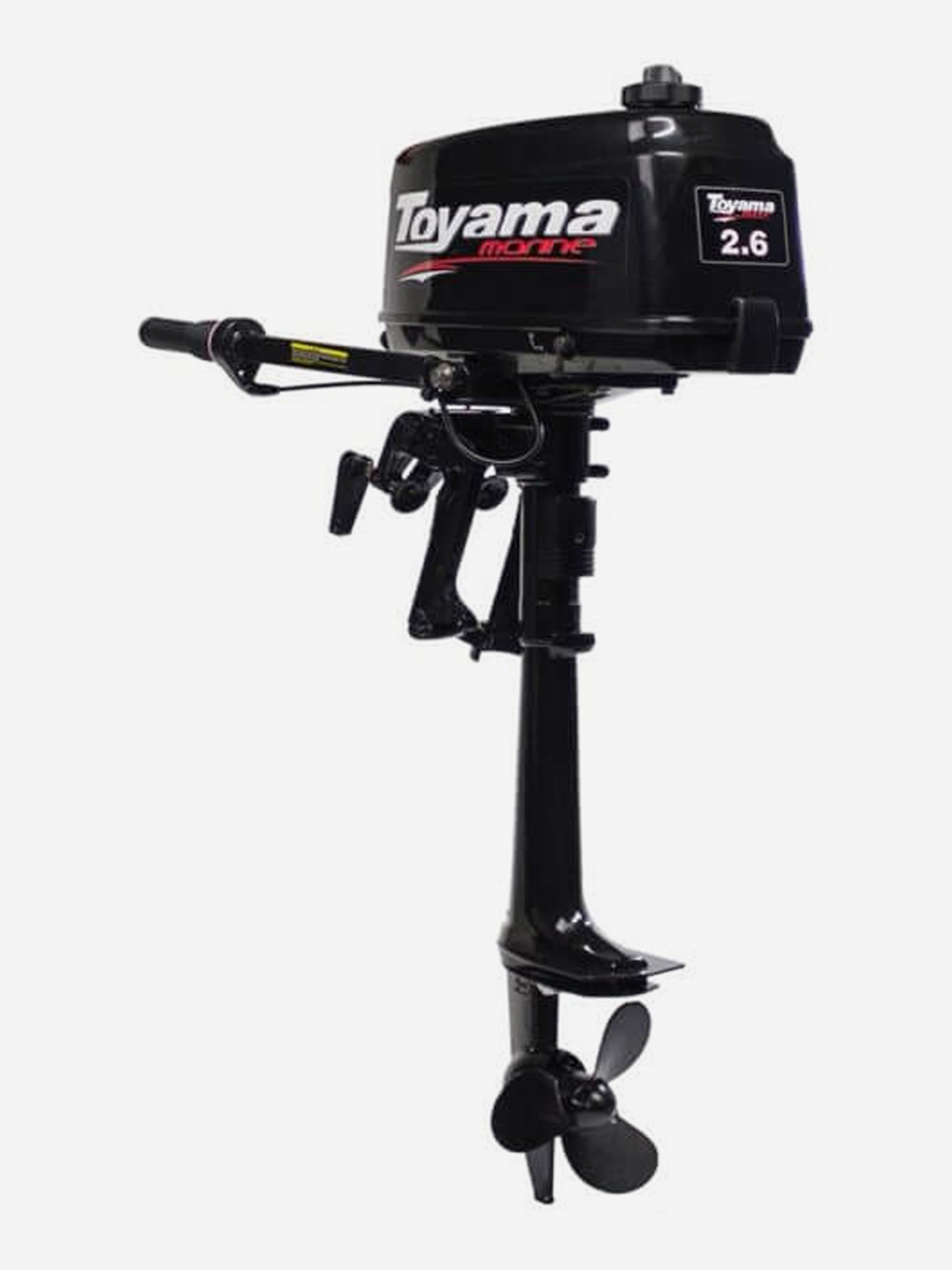 

Лодочный мотор TOYAMA T2.6CBMS, Черный