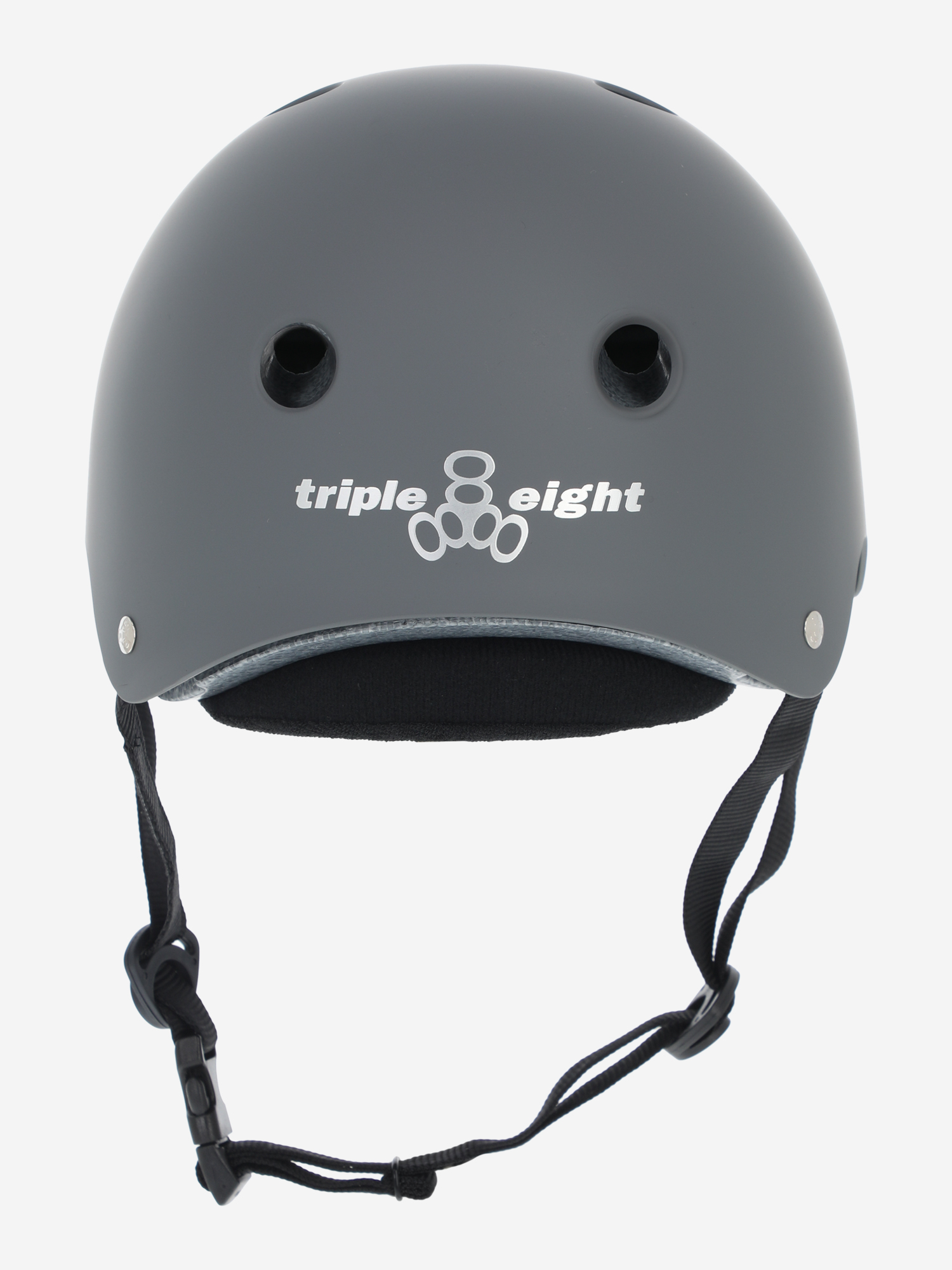 фото Шлем triple eight deep cover, серый