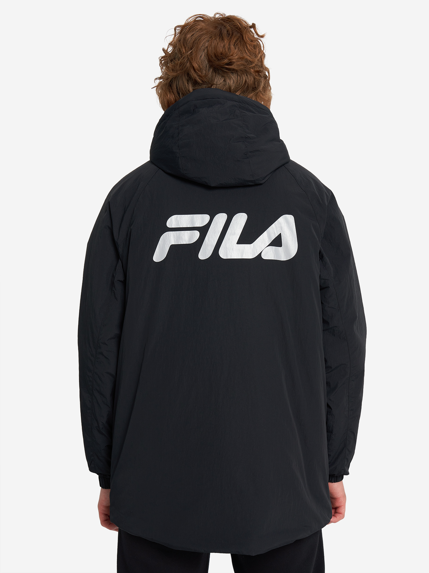 фото Куртка утепленная для мальчиков fila, черный