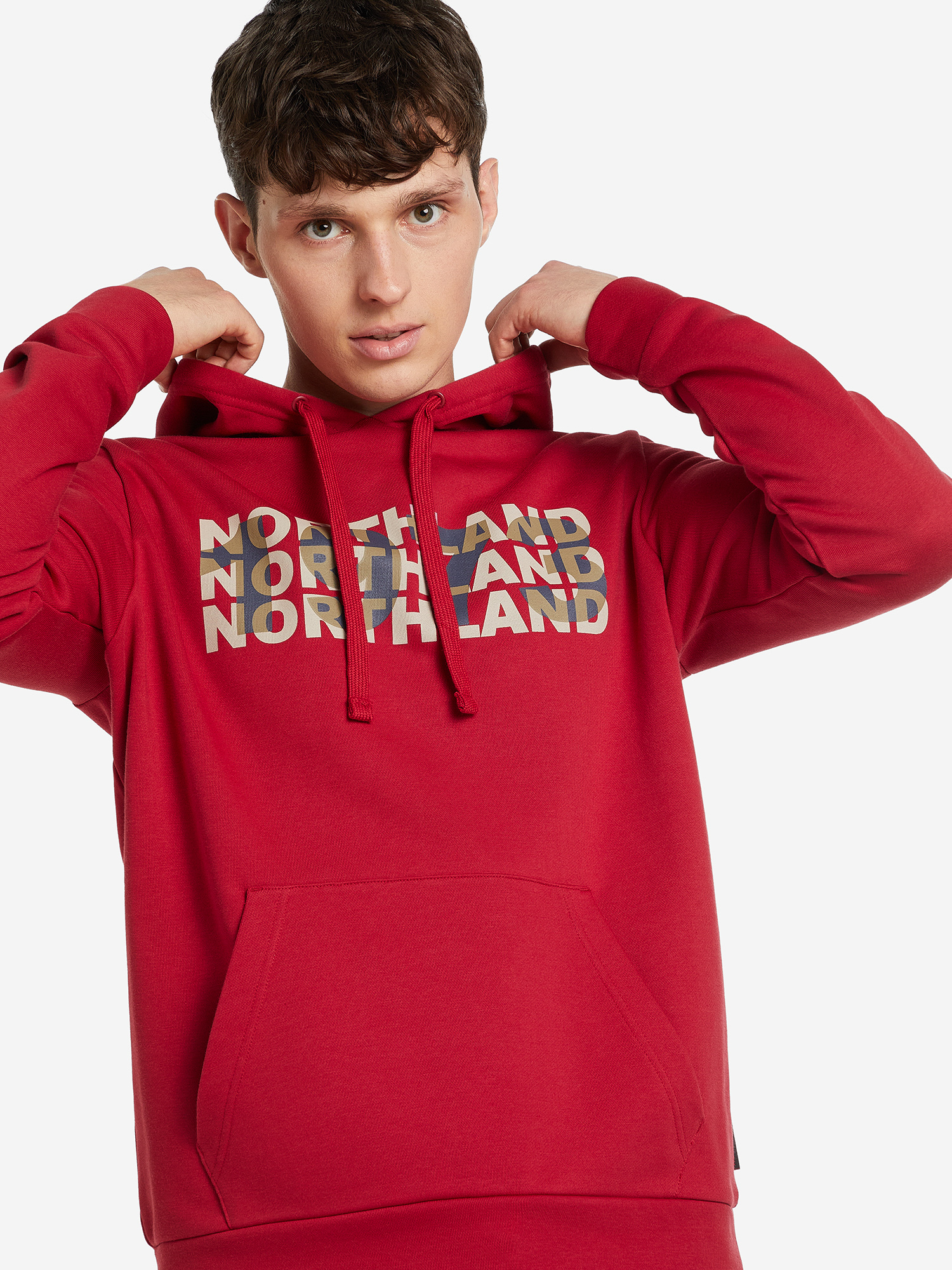 

Худи мужская Northland, Красный