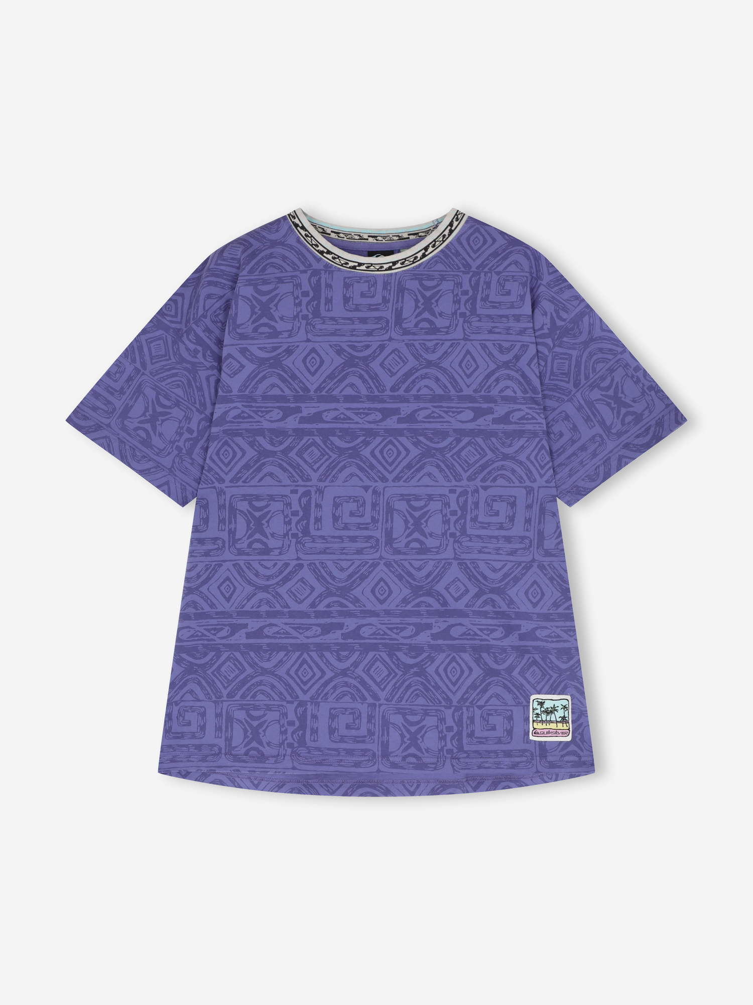 Футболка Quiksilver Global Heat, фиолетовый, арт. eqykt04365q02-pmg6