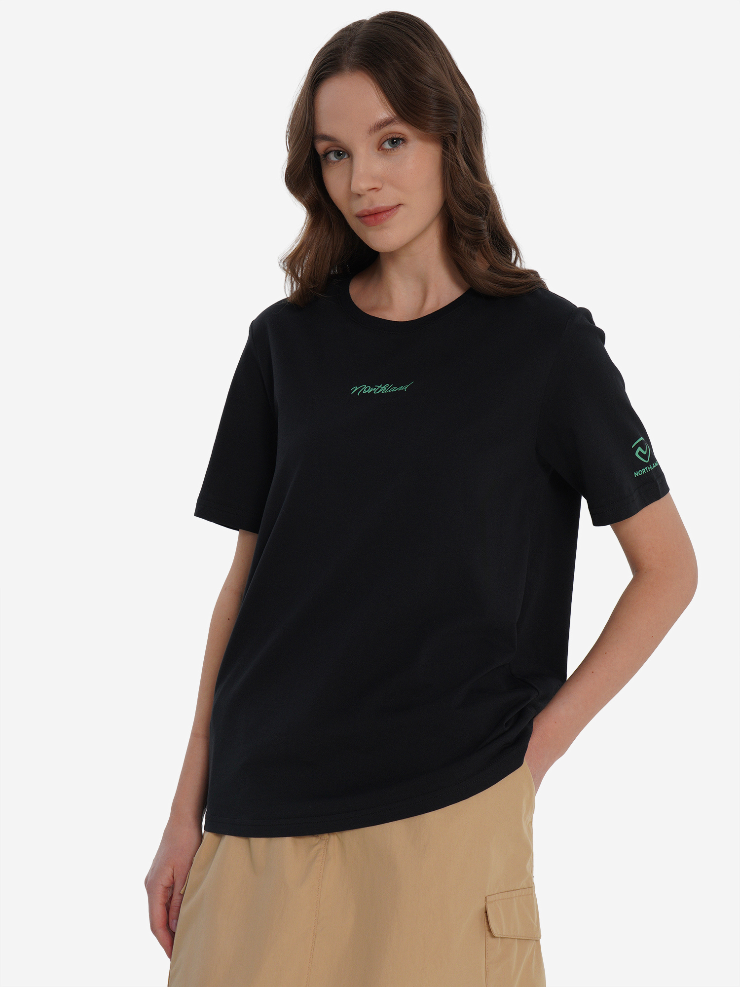 Футболка женская Northland, черный, арт. 141114