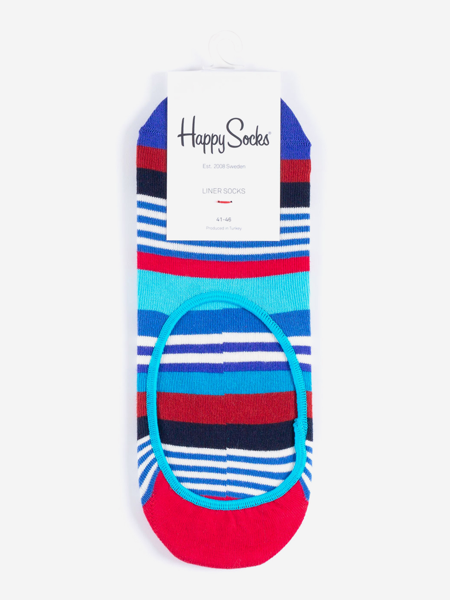 

Носки с рисунками Happy Socks, Liner Multi Stripe, Синий