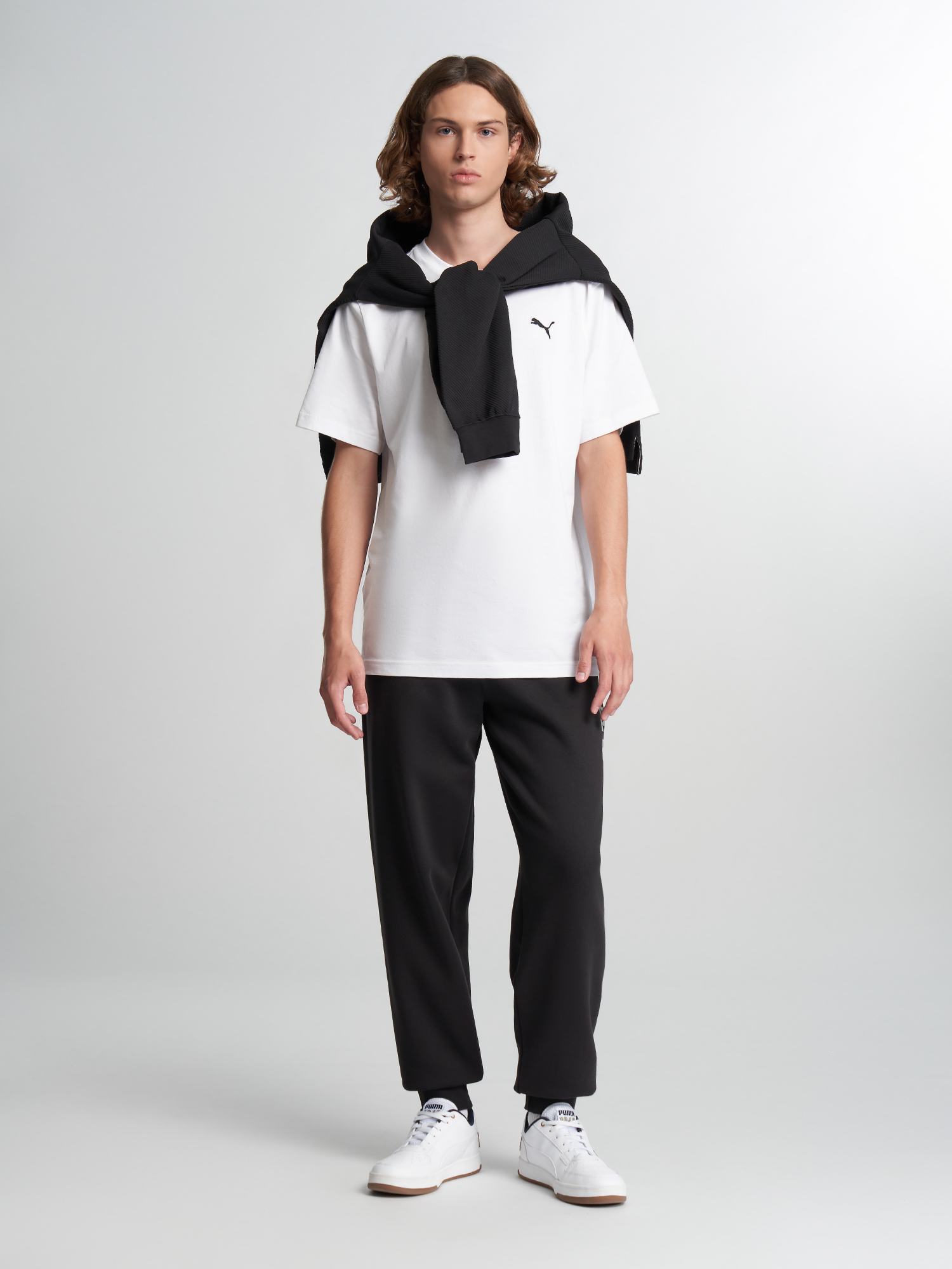 Брюки мужские PUMA Sport Logo Play, Черный 3