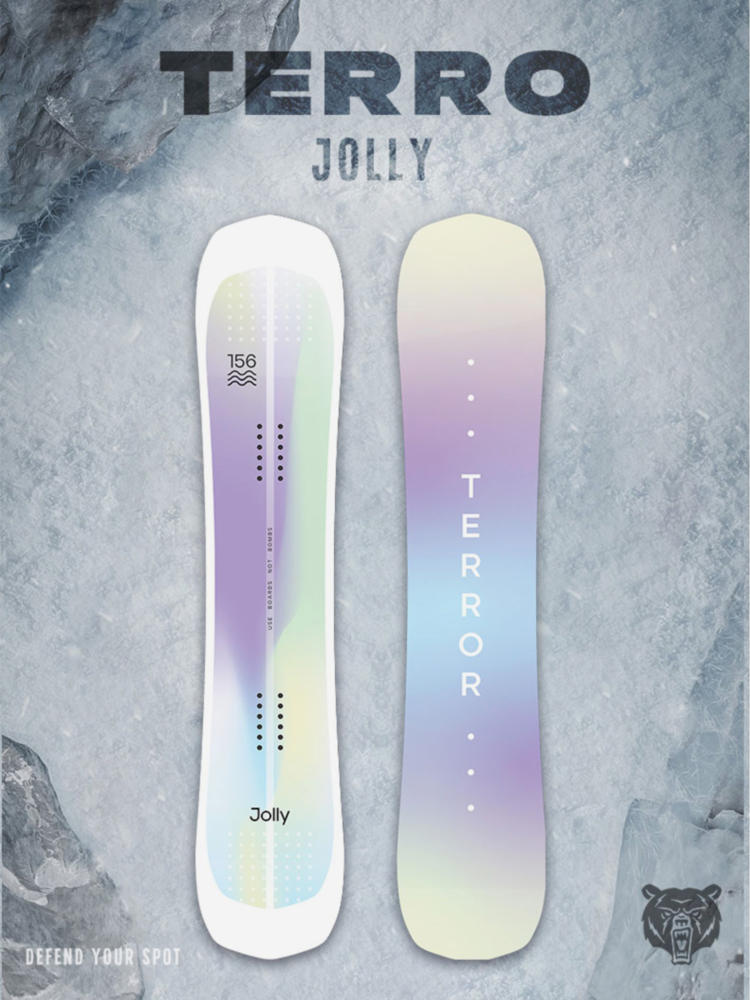 

Сноуборд TERROR - JOLLY 23/24, Белый