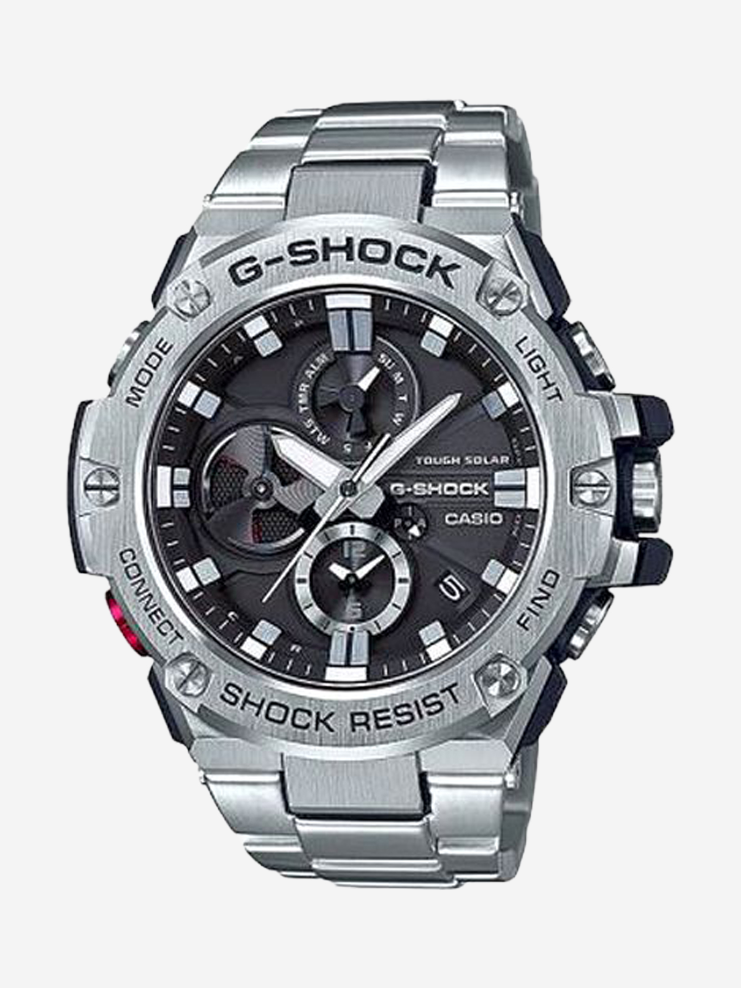 Изображение товара Наручные часы CASIO GST-B1000D-1A, Серебряный/черный Изображение товара Наручные часы CASIO GST-B1000D-1A, Серебряный/черный