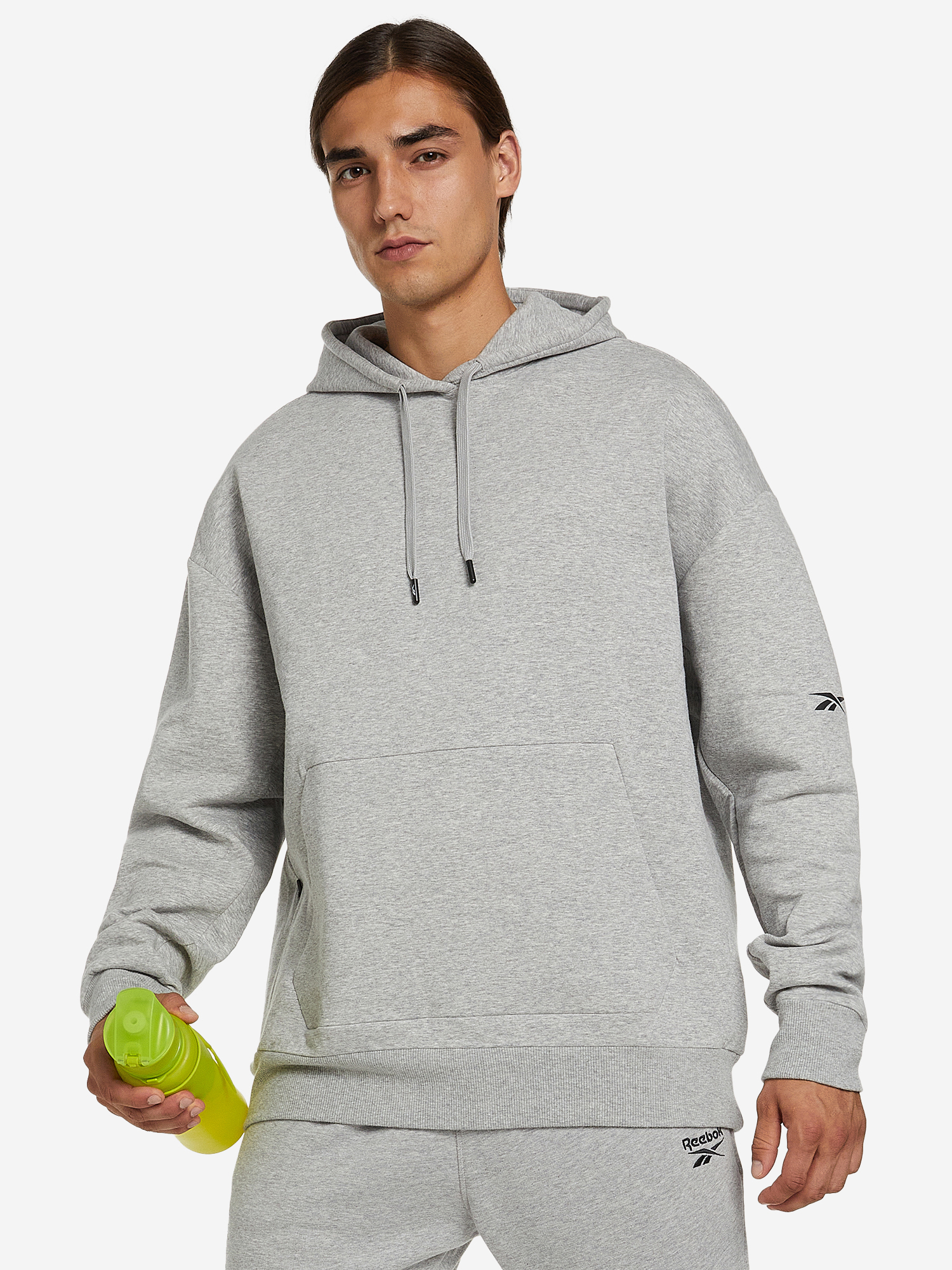 

Худи мужская Reebok Dreamblend Cotton, Серый