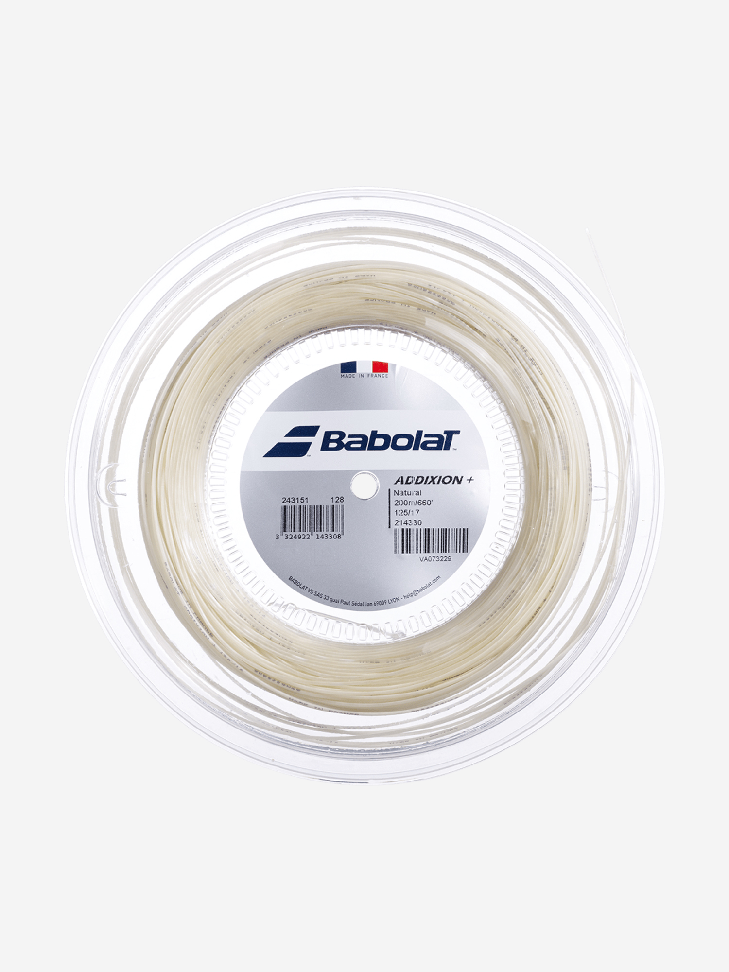 

Струна для большого тенниса Babolat Addixion, Бежевый