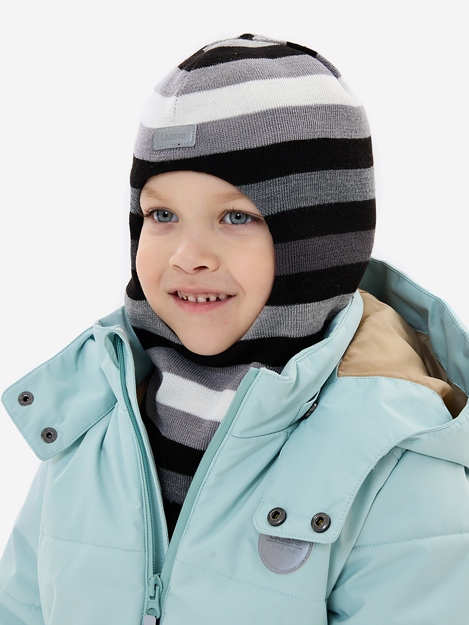 

Балаклава для мальчиков Lassie, Черный