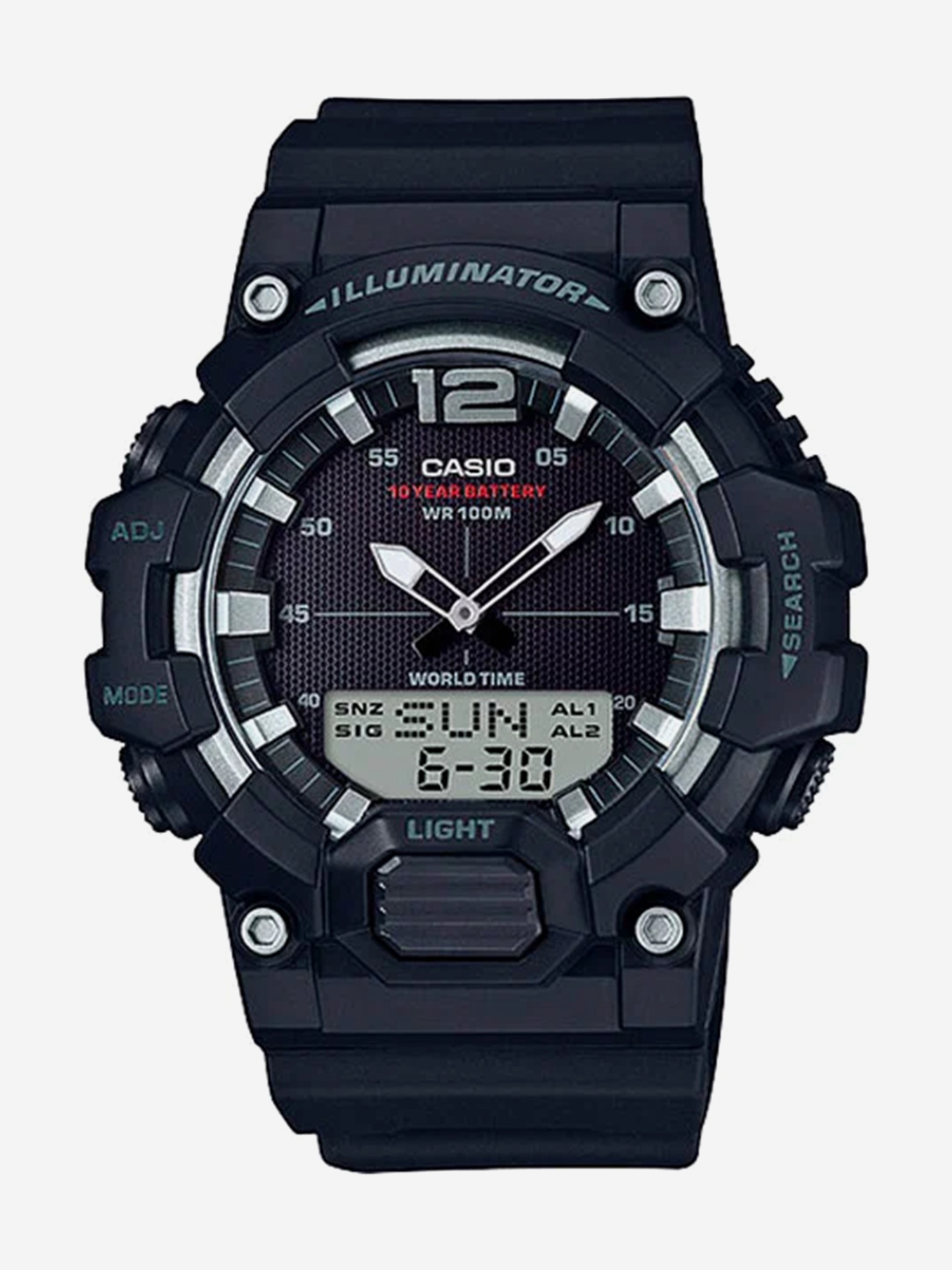 Изображение товара Спортивные часы CASIO ILLUMINATOR HDC-700-1A, Черный