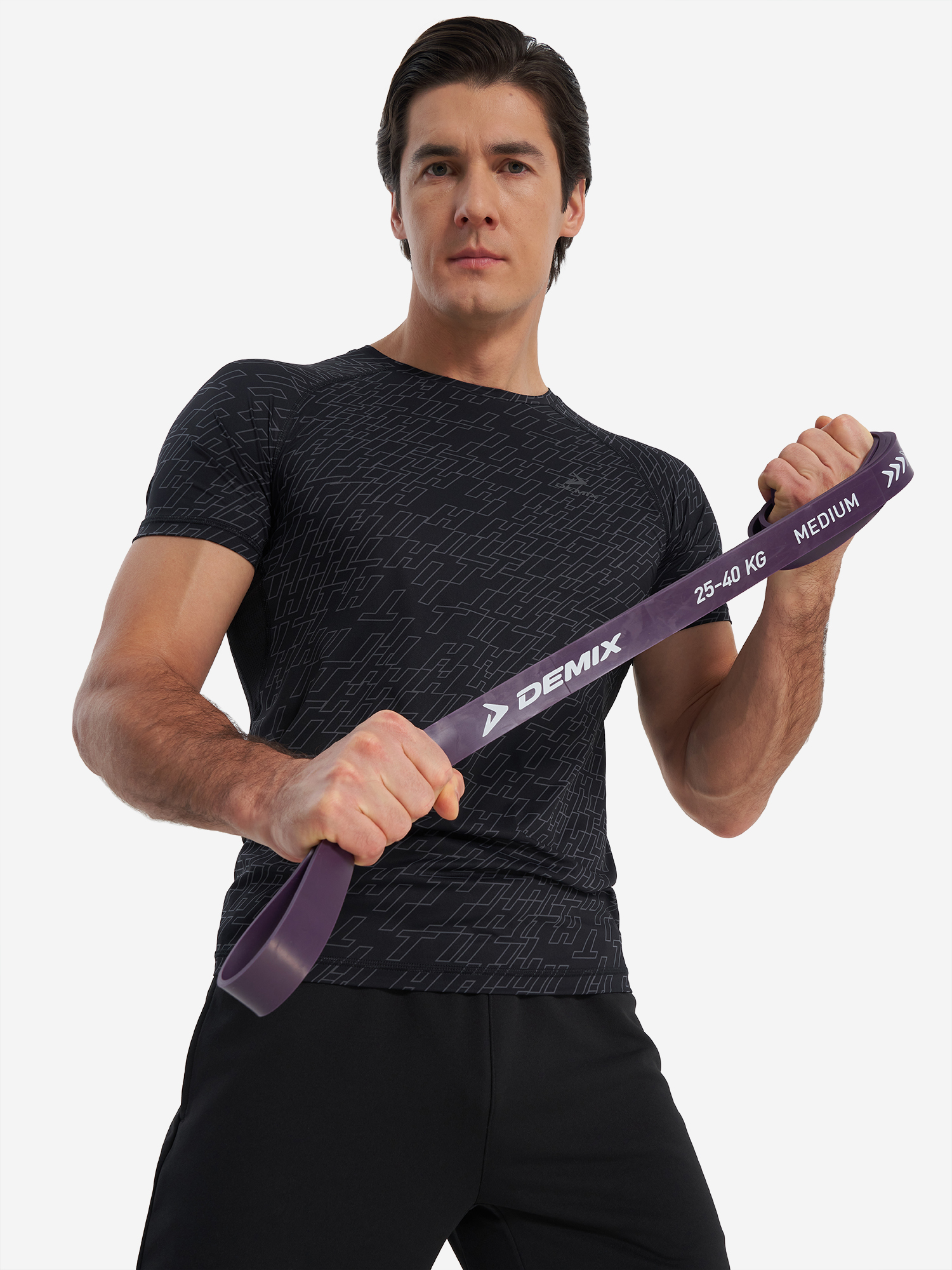 

Футболка компрессионная мужская Demix, Черный