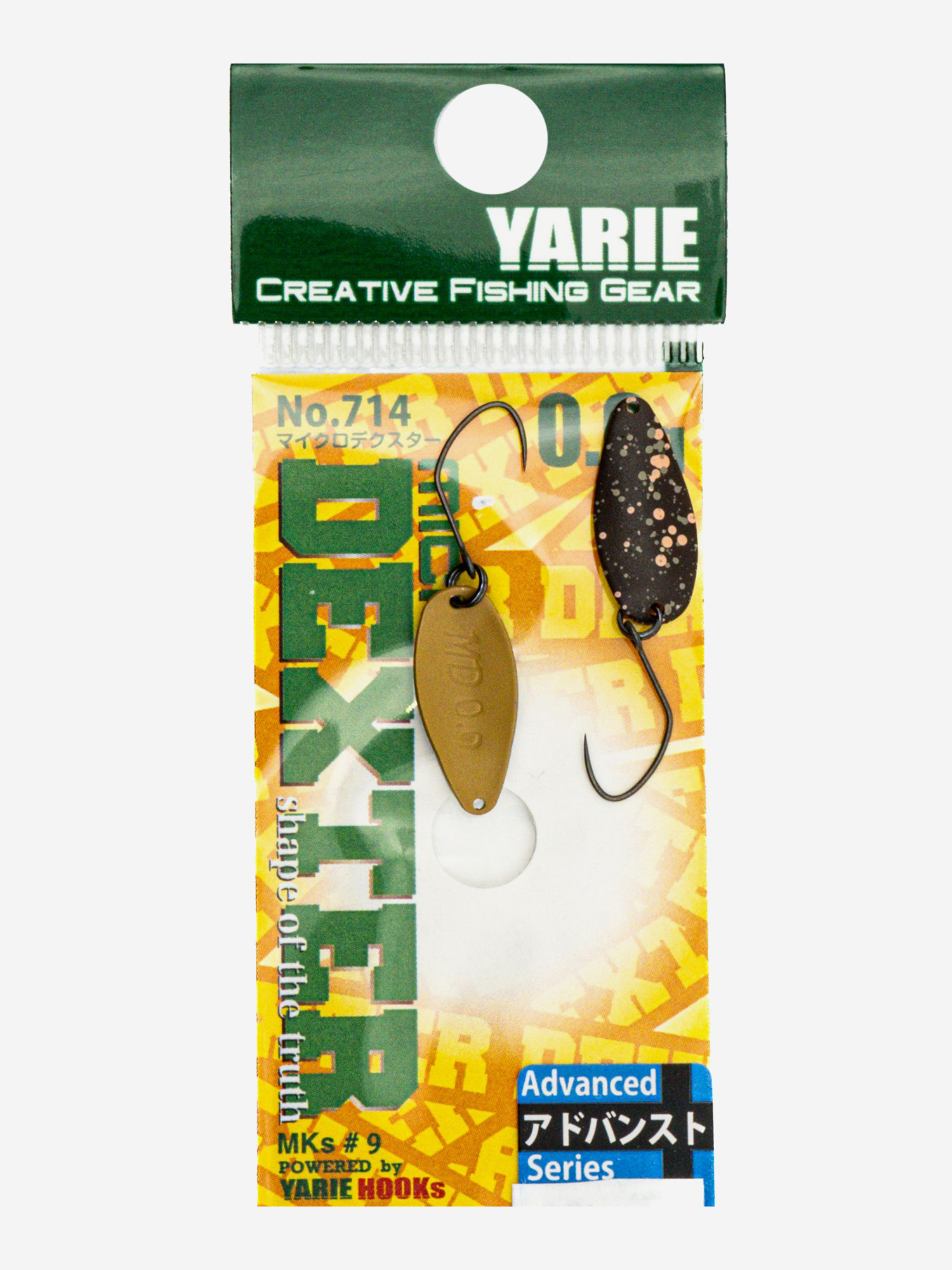 

Блесна Yarie №714 Micro Dexter,  г, AD 3, Мультицвет