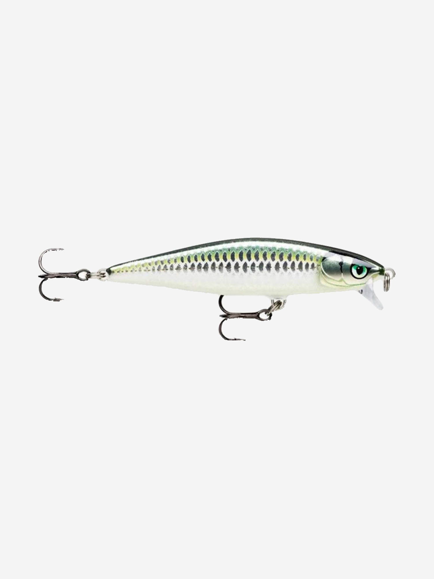

Воблер для рыбалки RAPALA Flat Rap 08, 8см, 7гр, цвет BLK, плавающий, Серебряный