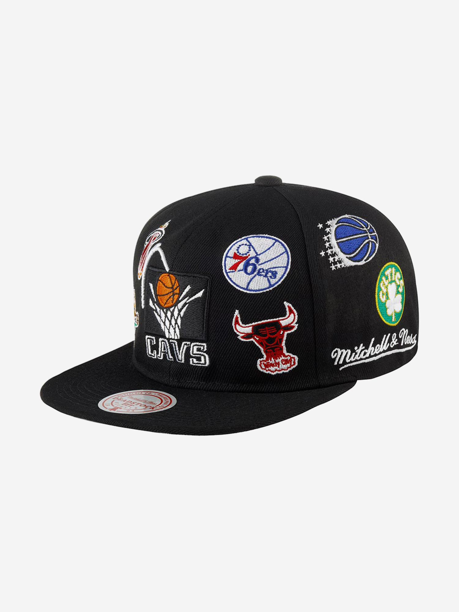 

Бейсболка с прямым козырьком MITCHELL NESS HMUS5137-NBAYYPPPBLCK NBA NBA (черный), Черный