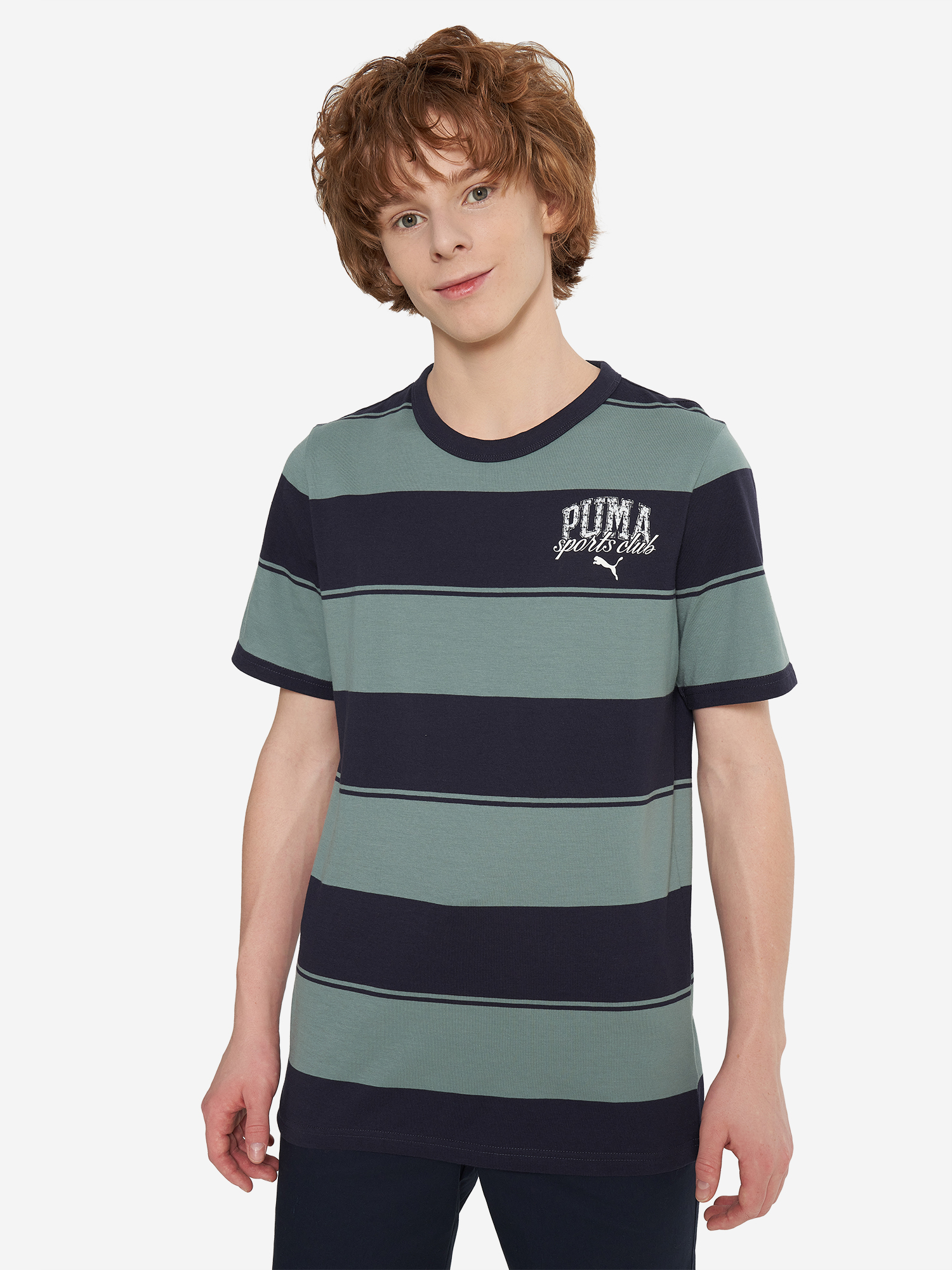 Футболка для мальчиков PUMA Classic Graphic, Зеленый 2