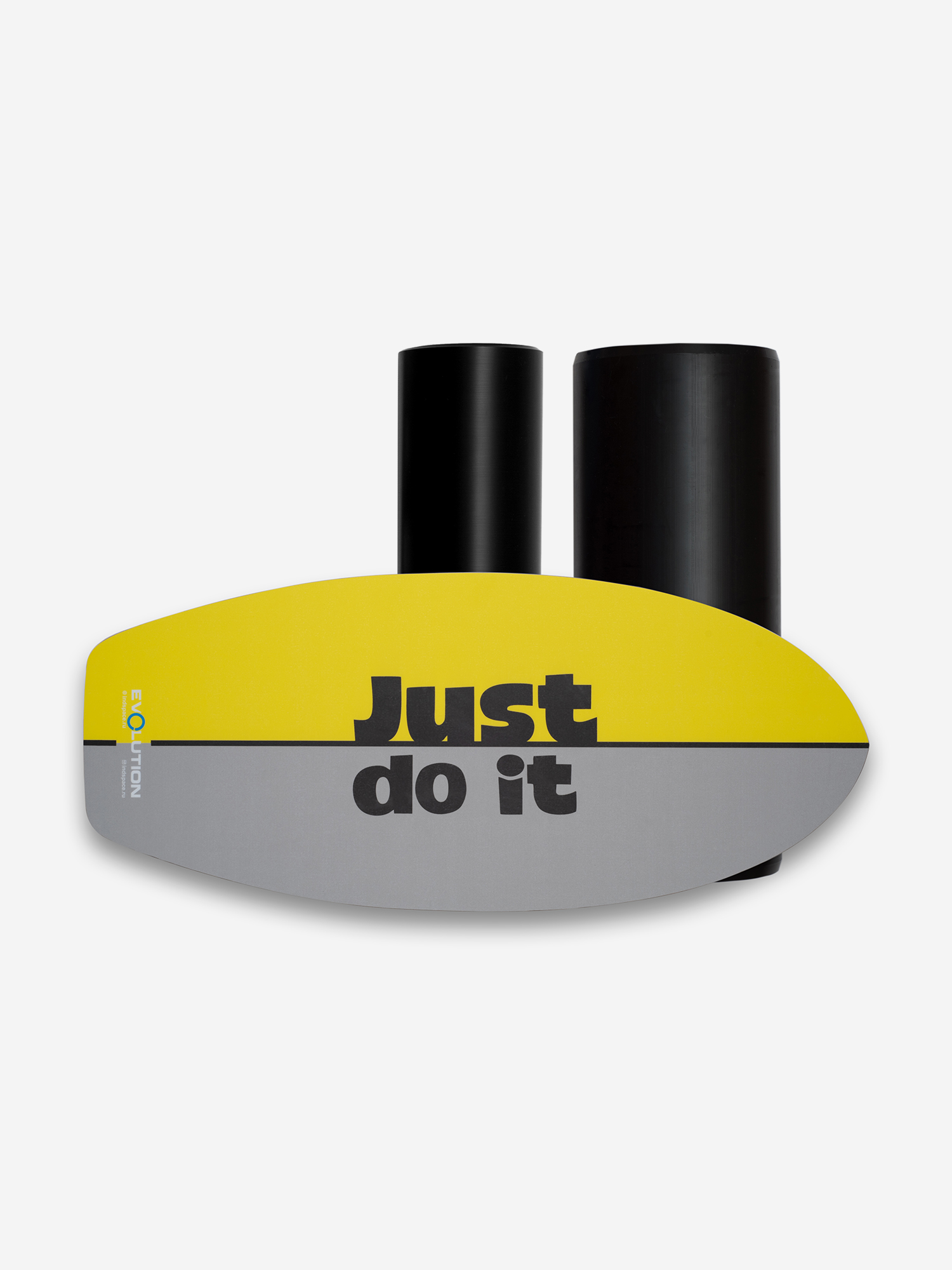 

Баланс борд EvolutionONE JUST DO IT + 2 ролика, Желтый