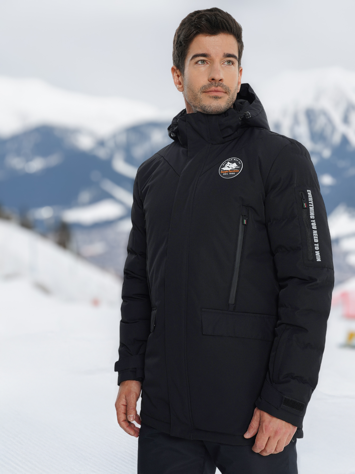 

Куртка утепленная мужская SERGIO TACCHINI John, Черный