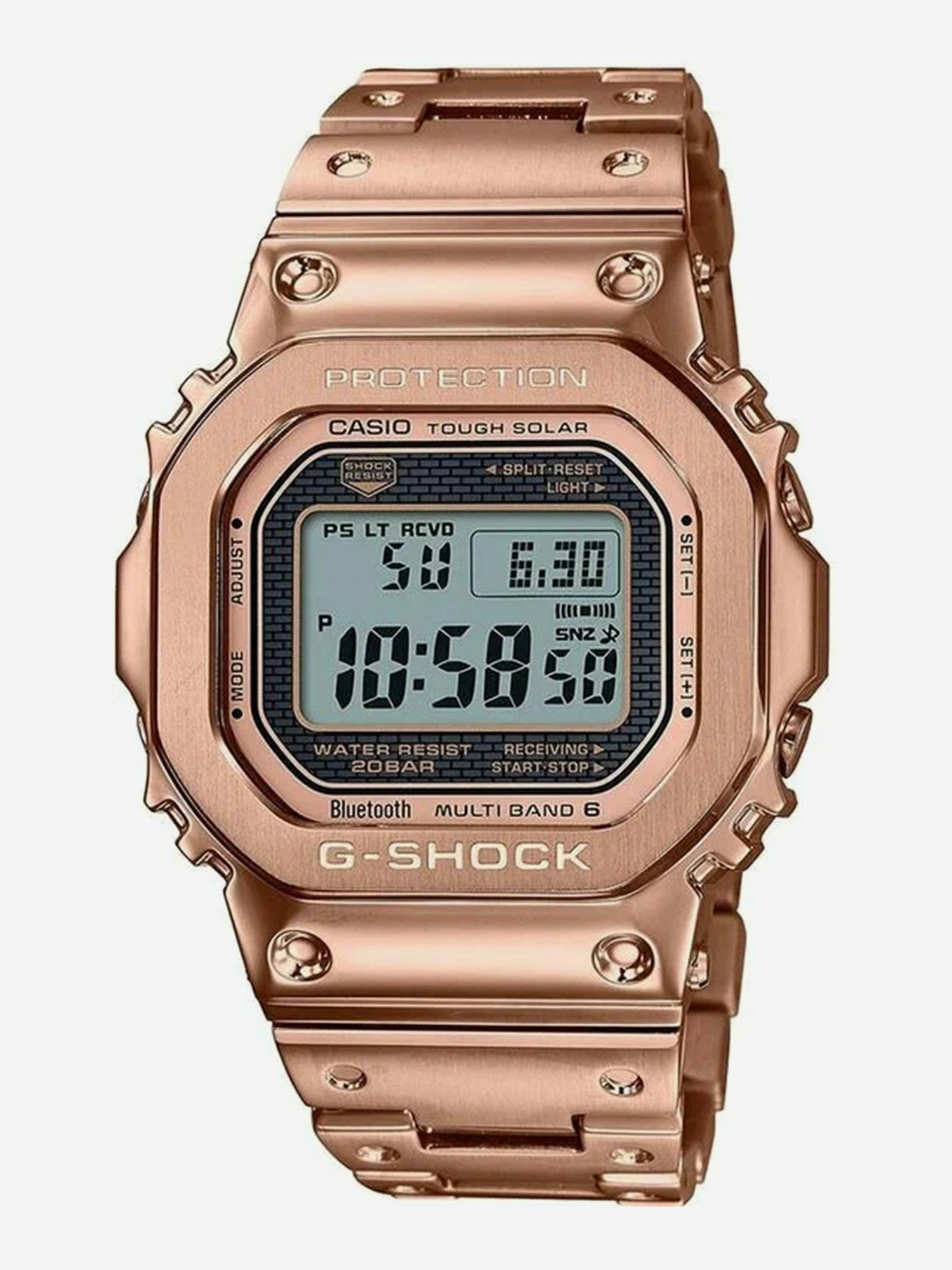 Изображение товара Часы CASIO G-SHOCK GMW-B5000GD-4E с соларной подзарядкой и DLC-покрытием