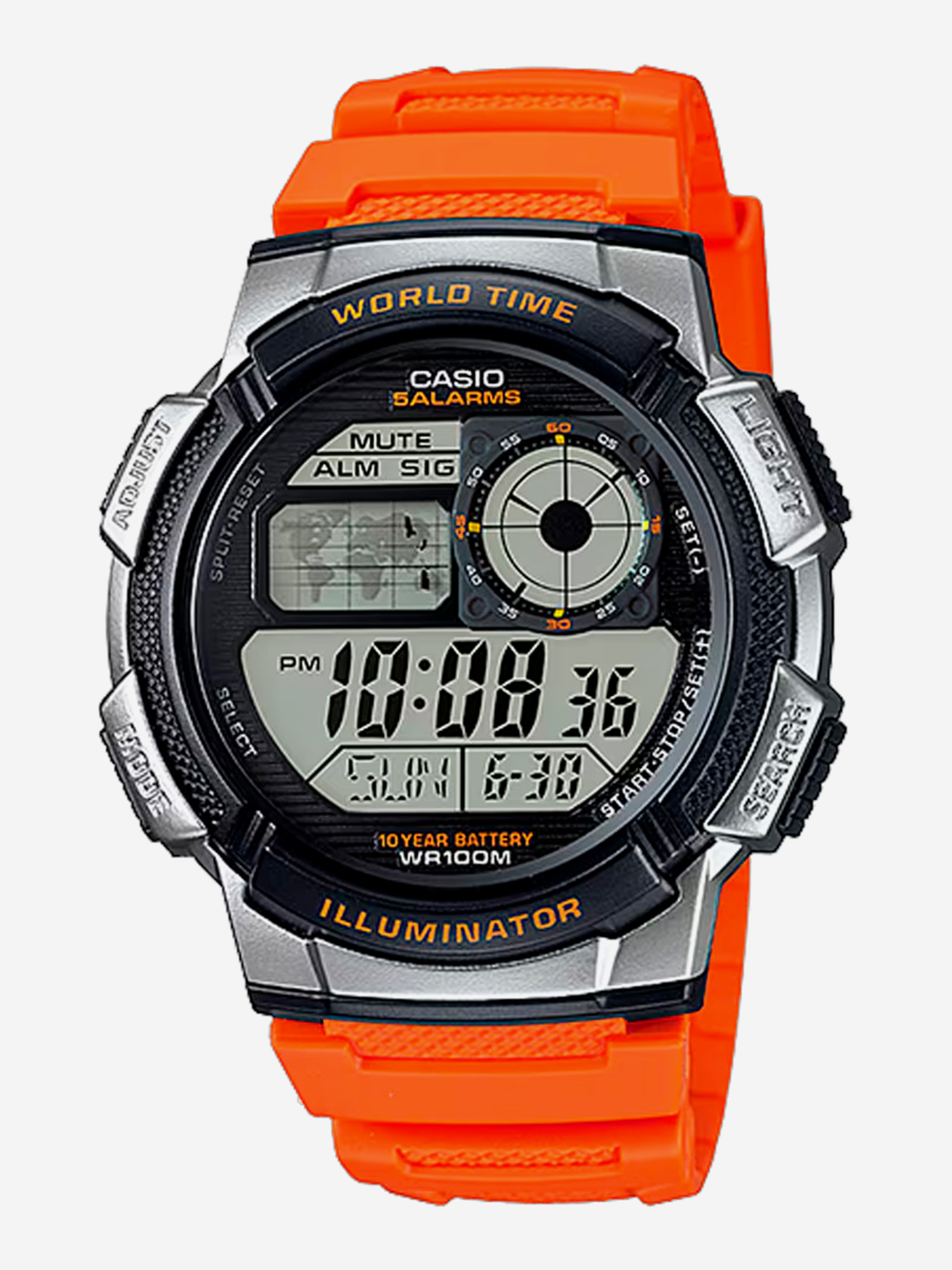 Изображение товара Спортивные часы CASIO AE-1000W-4B UNISEX гребля плавание подводная охота