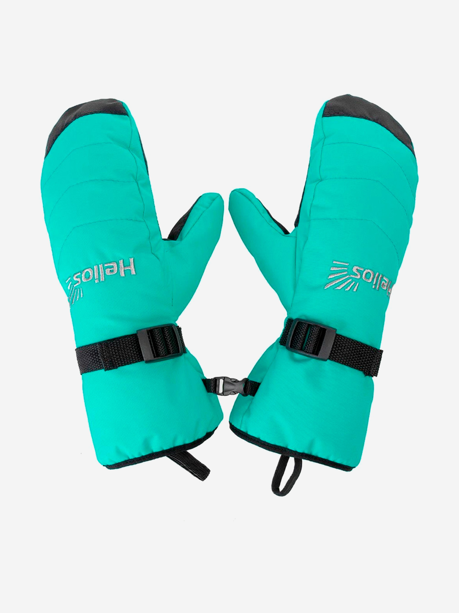 Изображение товара Варежки женские Helios ZABAVA для рыбалки и охоты, Бирюзовый/черный