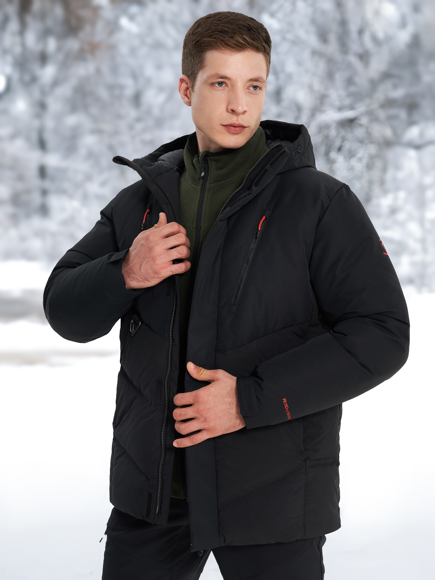 

Пуховик мужской Northland, Черный