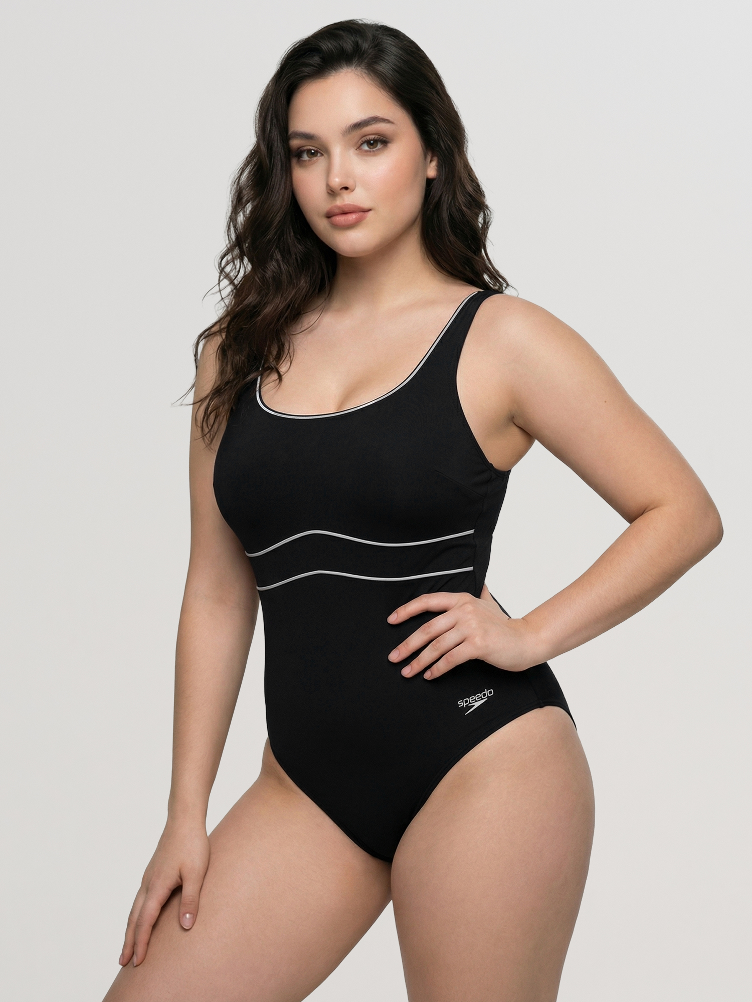 Изображение товара Женский слитный спортивный купальник Speedo Eclipse для плавания Изображение товара Женский слитный спортивный купальник Speedo Eclipse для плавания