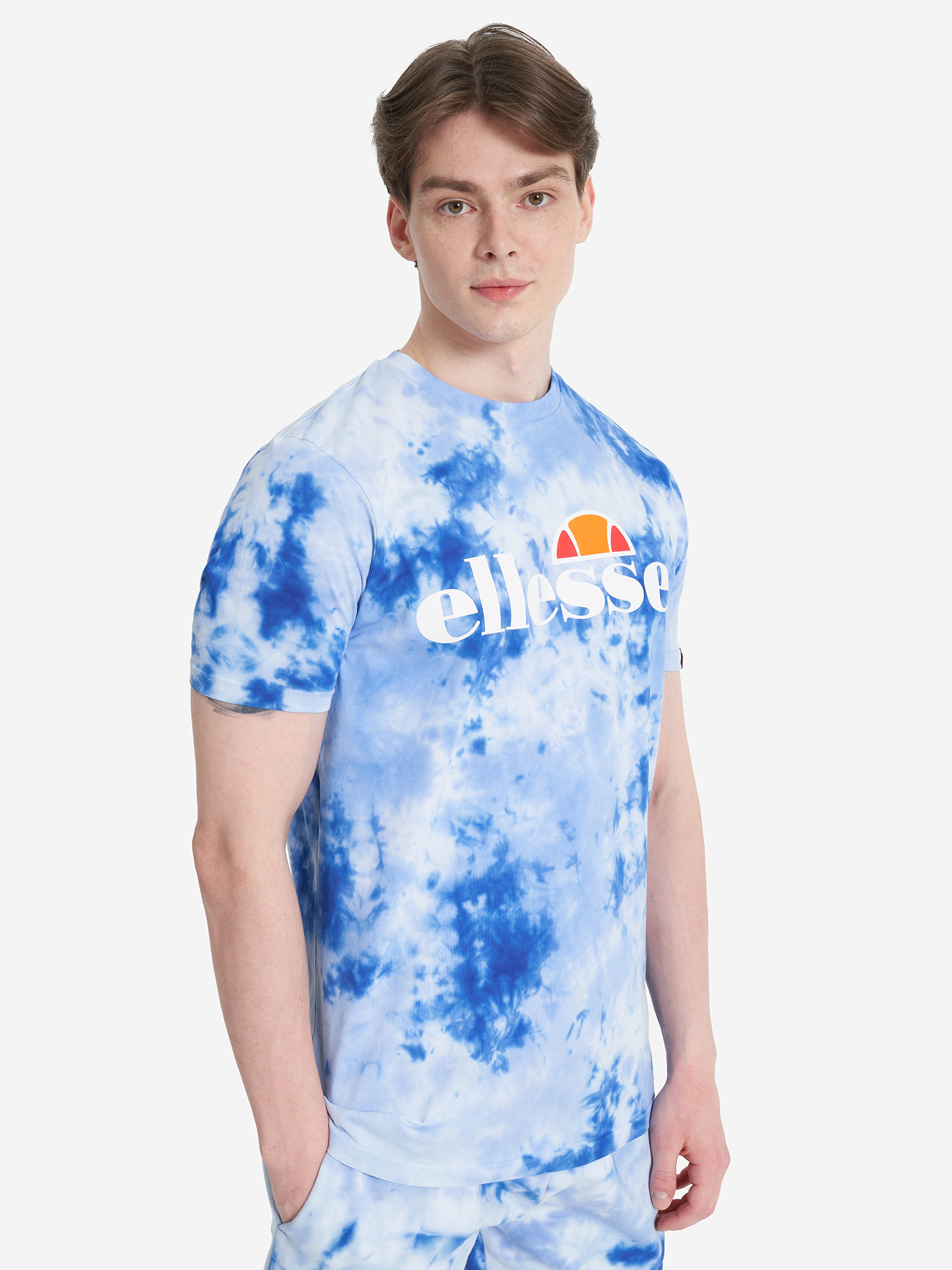 Футболка мужская Ellesse Sl Prado Tie Dye, Синий 617825E0V-0040, размер 46-48 - фото 2